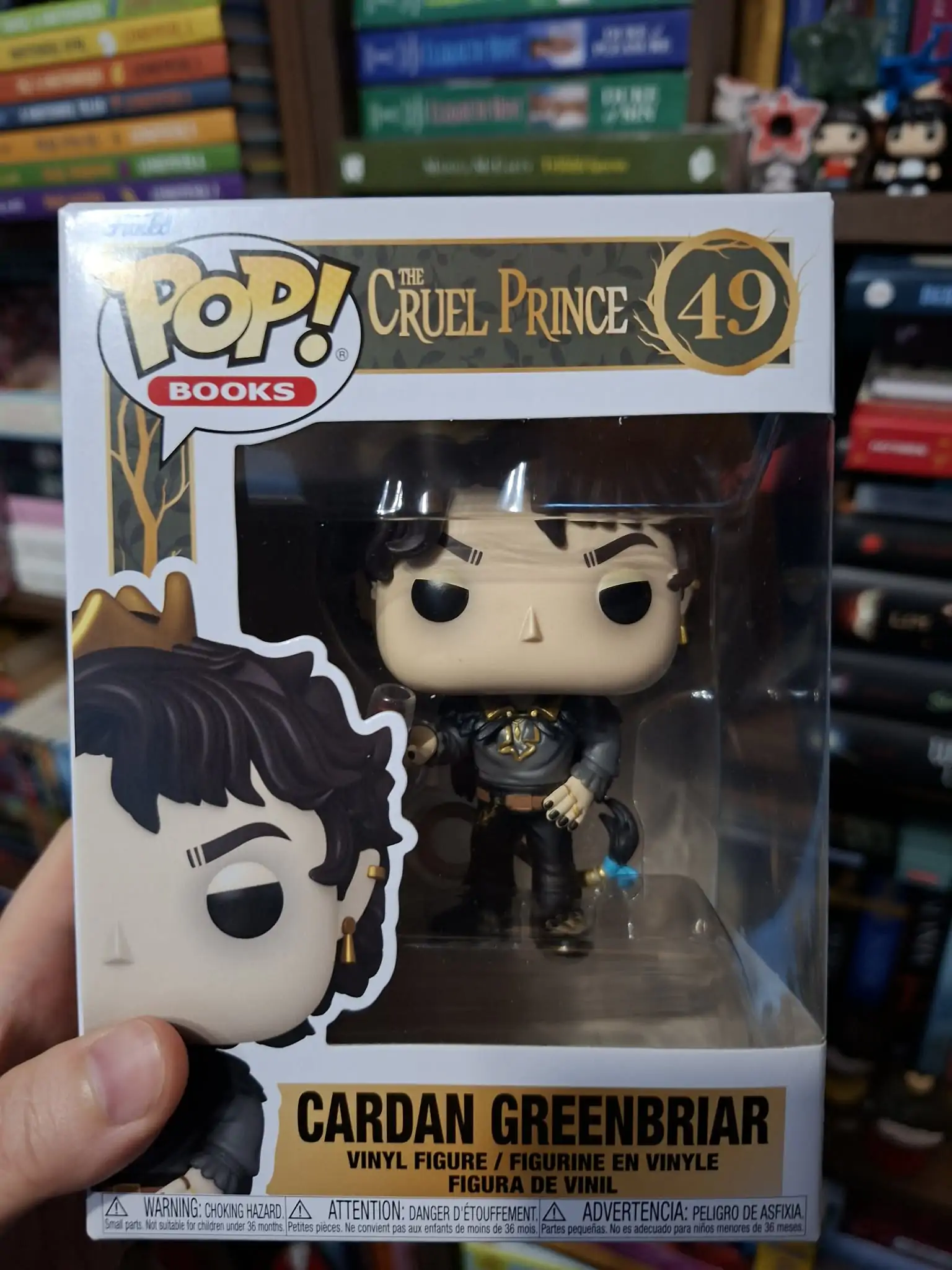 Funko POP figura The Folk of the Air The Cruel Prince Cardan Greenbriar termékfotó