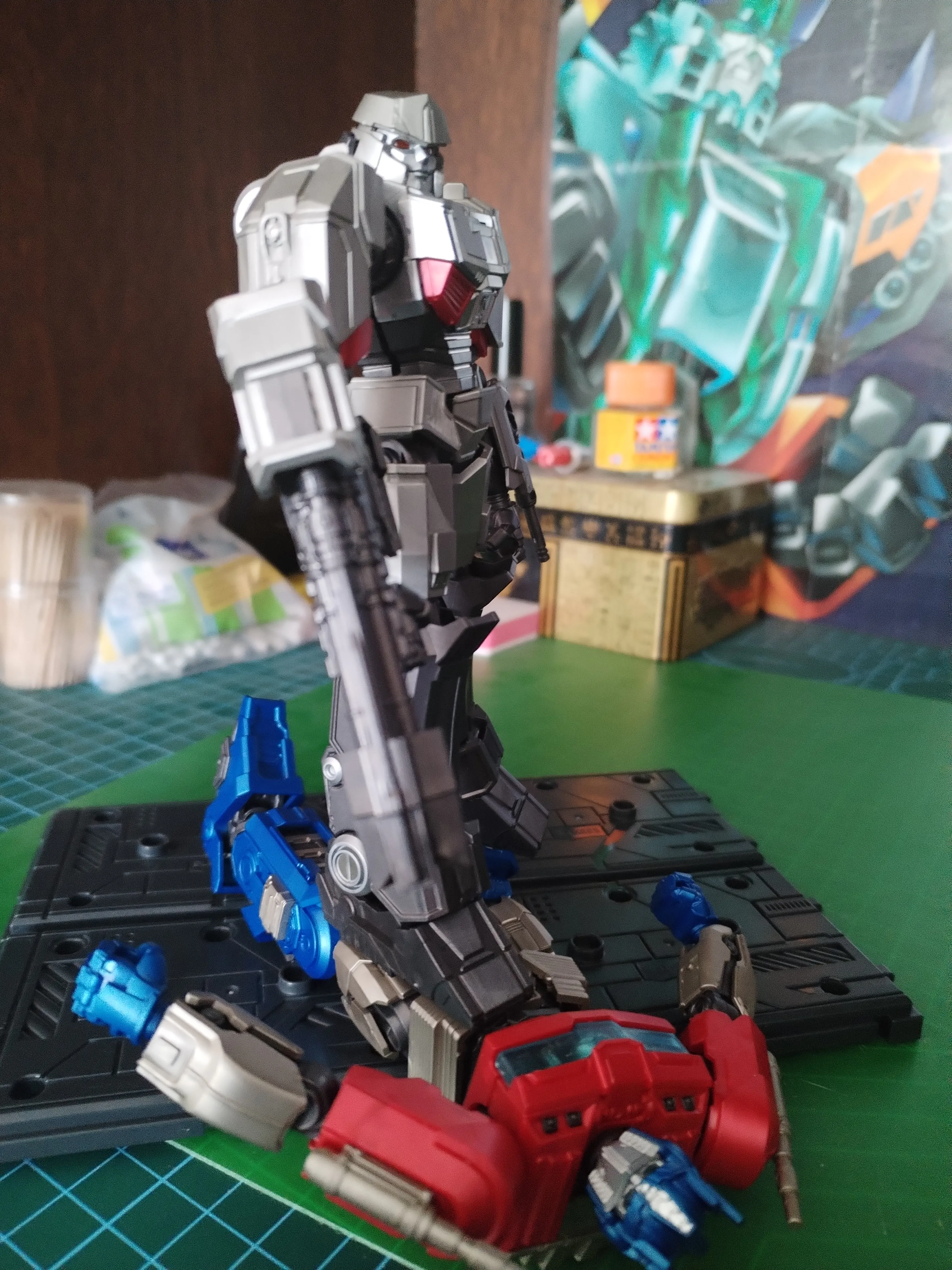 Transformers Blokees Classic Class 12 Megatron Műanyag modell készlet termékfotó