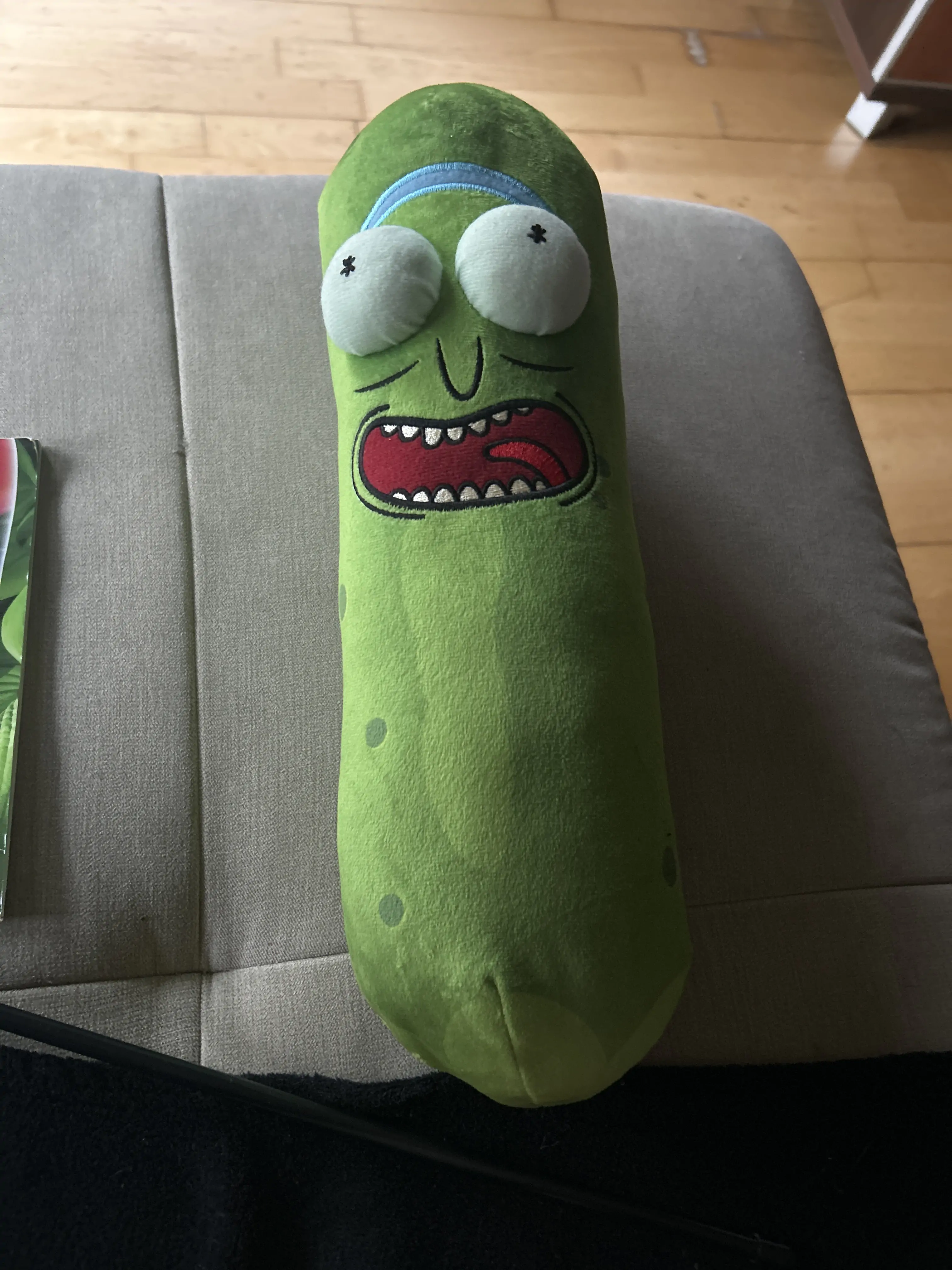 Rick and Morty Pickle Rick plüssfigura 38 cm termékfotó