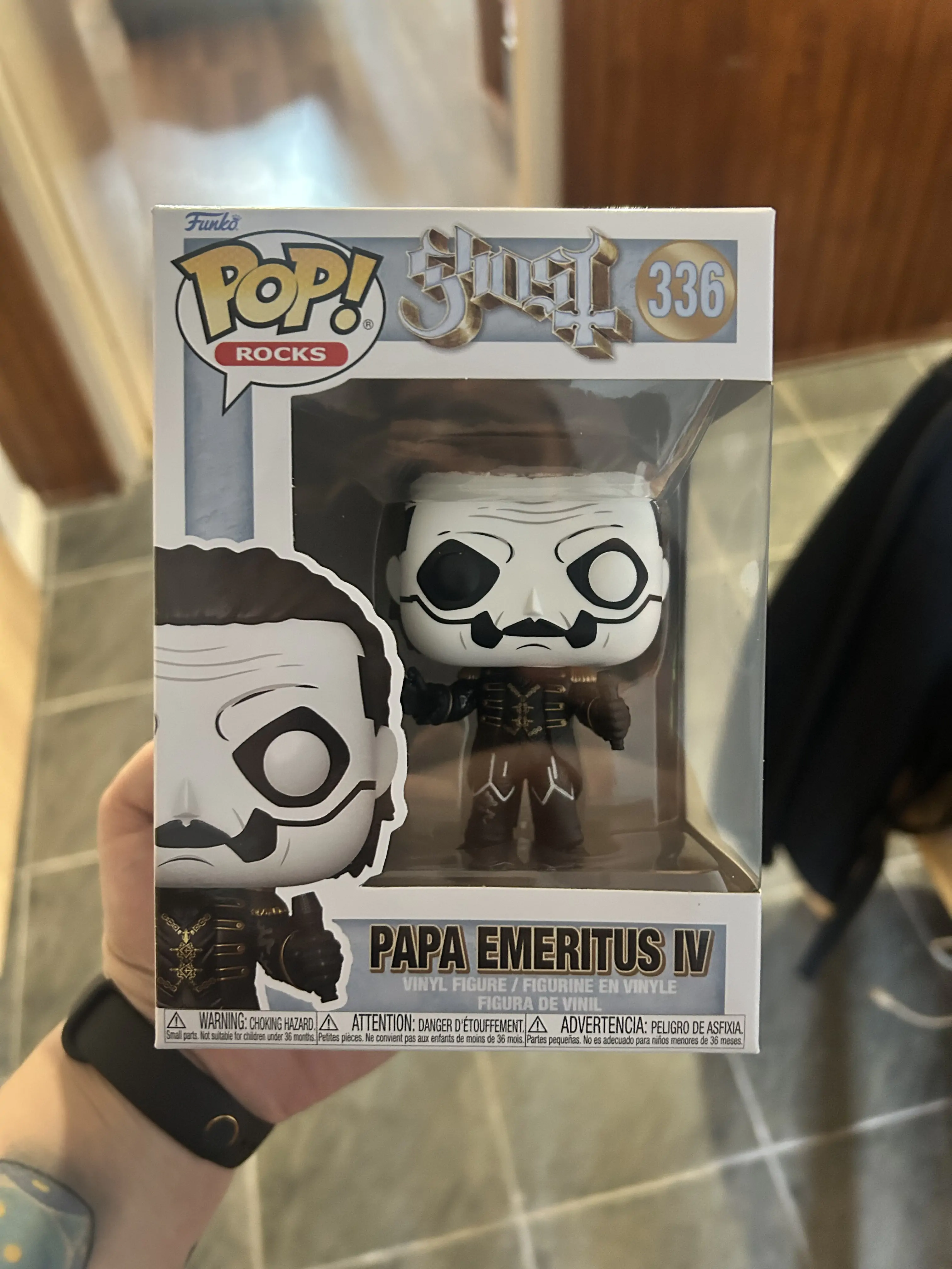 Ghost Funko POP! Rocks Vinyl figura Papa Emeritus IV 9 cm termékfotó