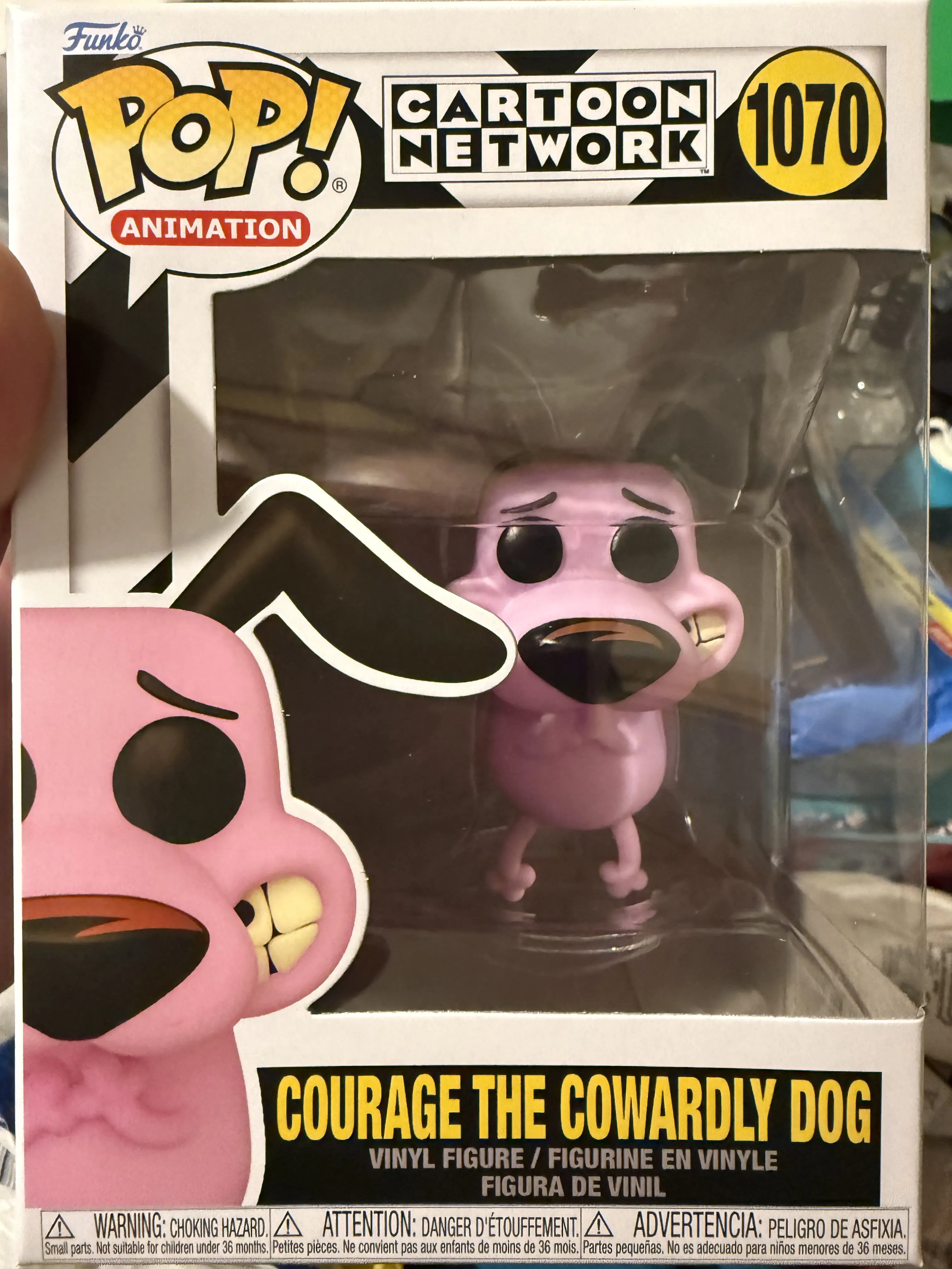 Funko POP figura Cartoon Network Courage - Courage the Cowardly Dog termékfotó
