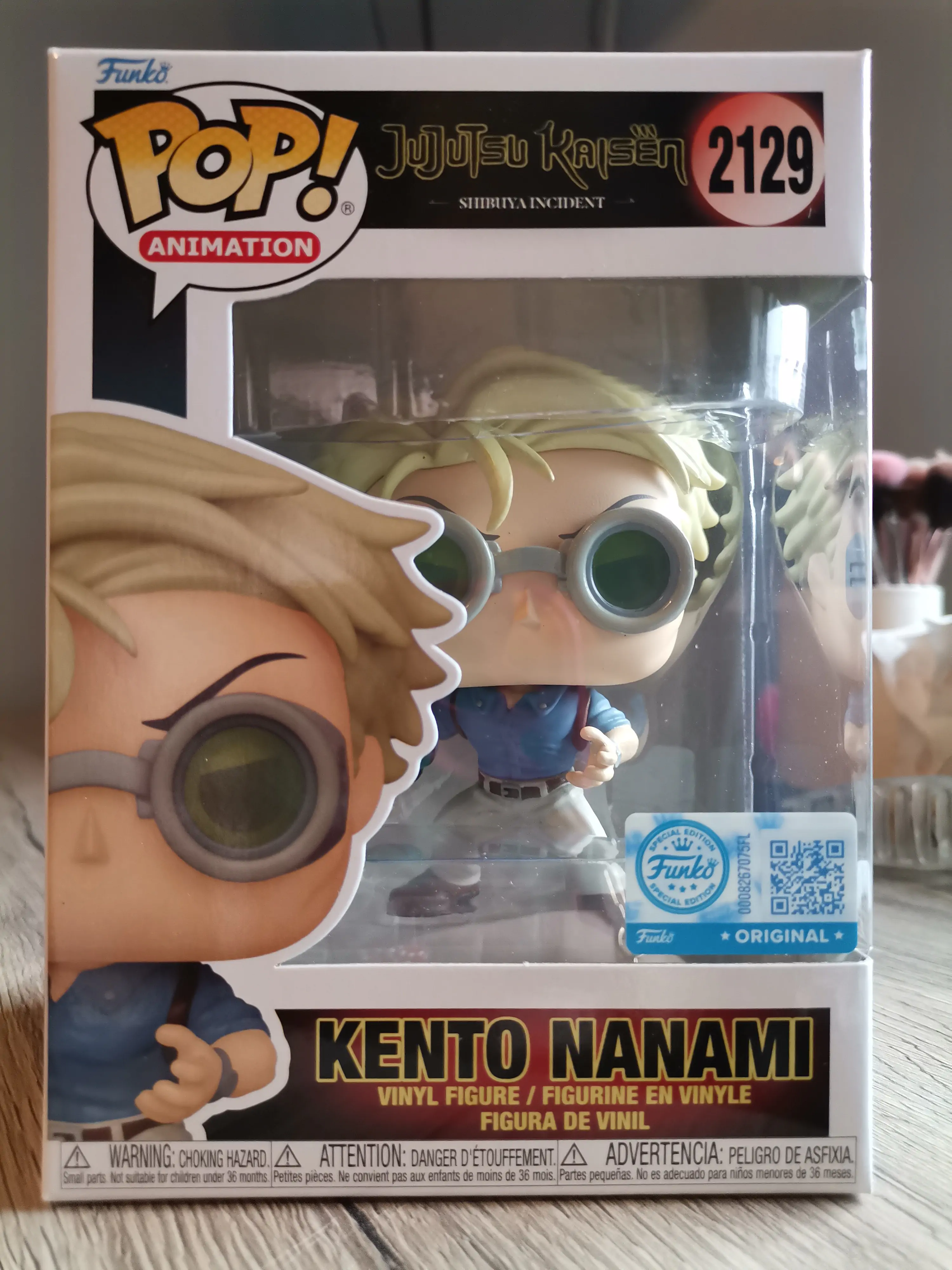 Funko POP figura Jujutsu Kaisen Kento Nanami Exkluzív termékfotó