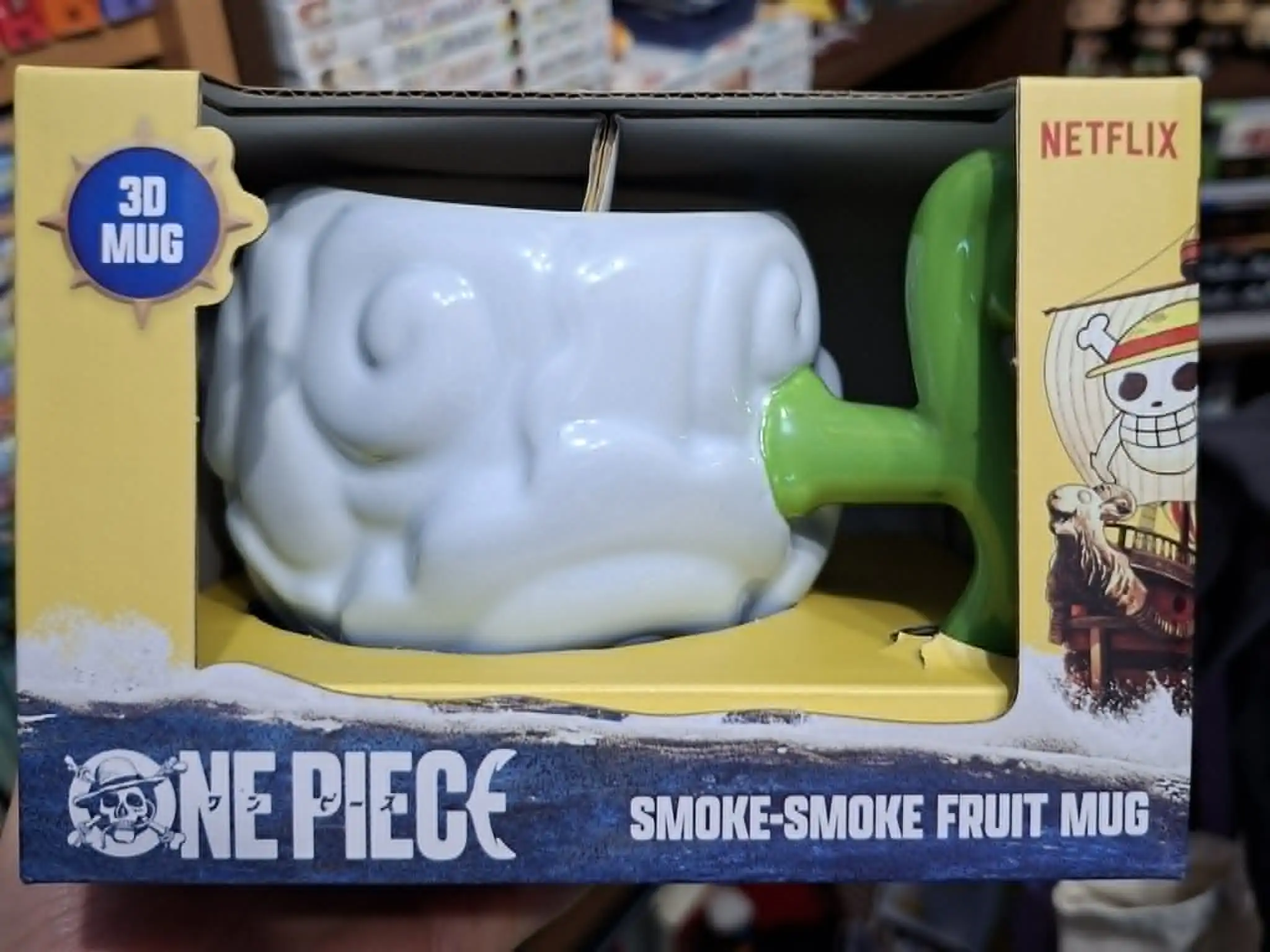 One Piece Netflix Fruit Smoke-Smoke 3D bögre 600 ml termékfotó