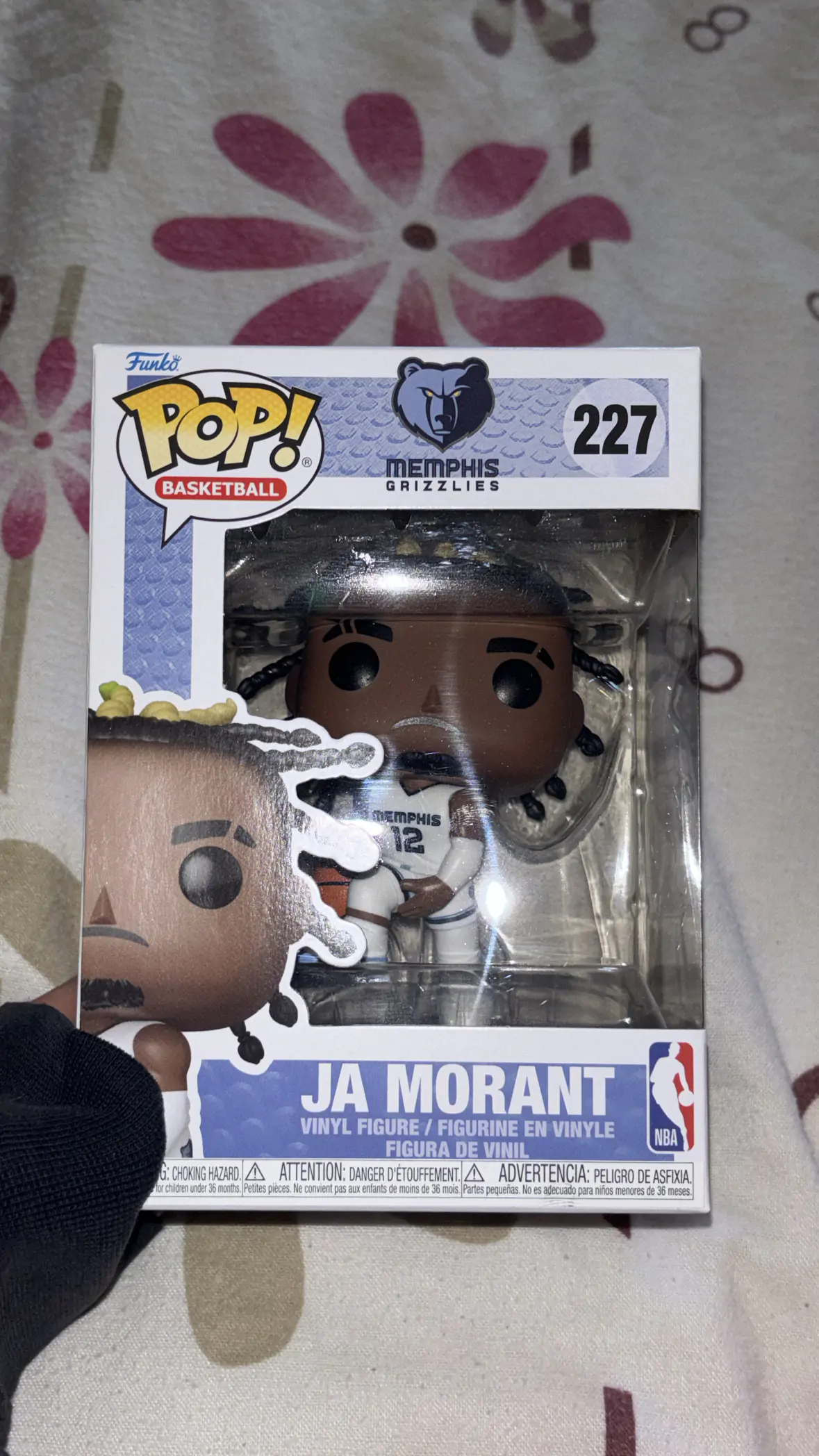 NBA Legends Funko POP! Sports Vinyl figura Grizzlies- Ja Morant (Home) 9 cm termékfotó