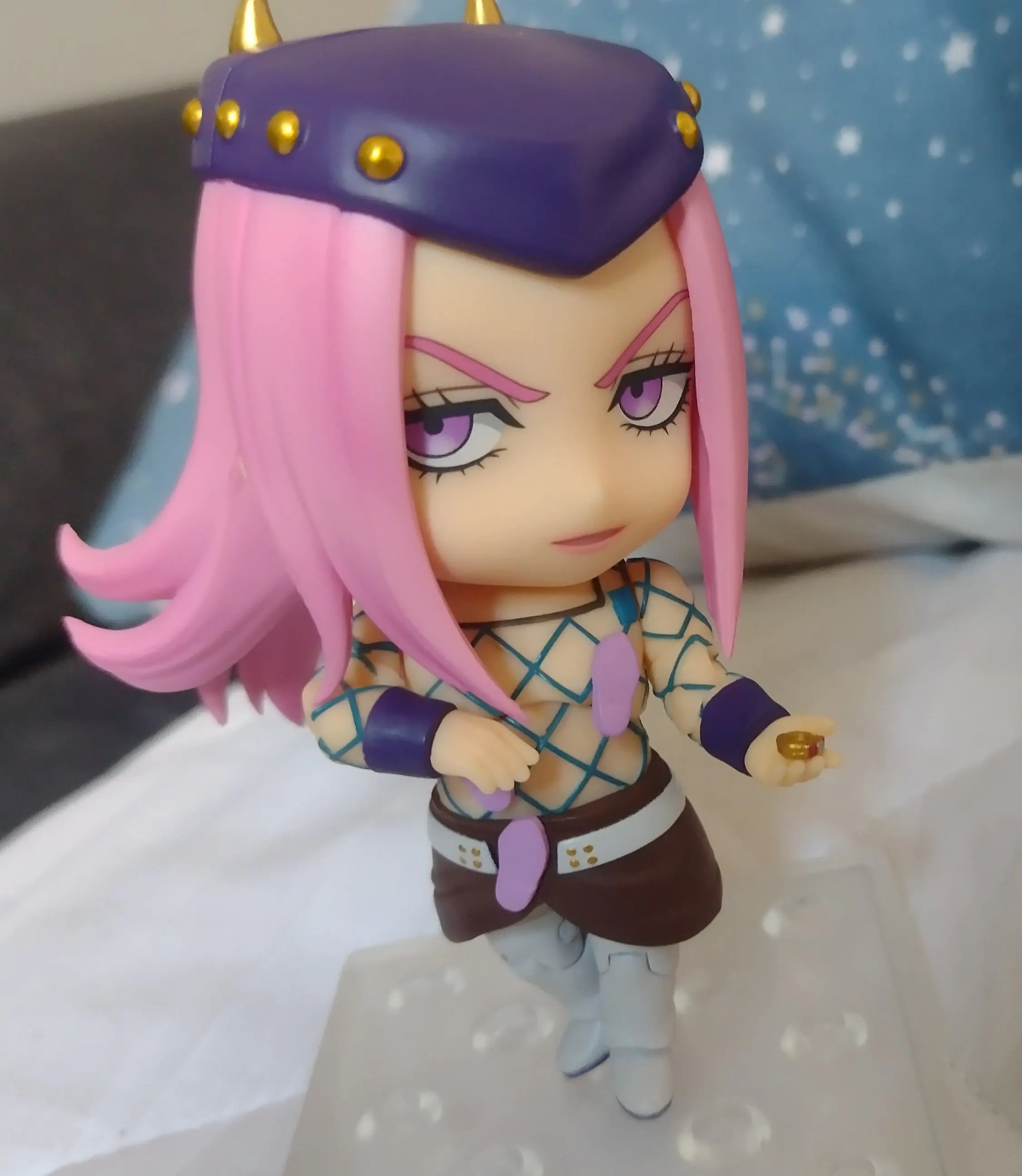 JoJo's Bizarre Adventure Stone Ocean Nendoroid akciófigura Narciso 10 cm termékfotó