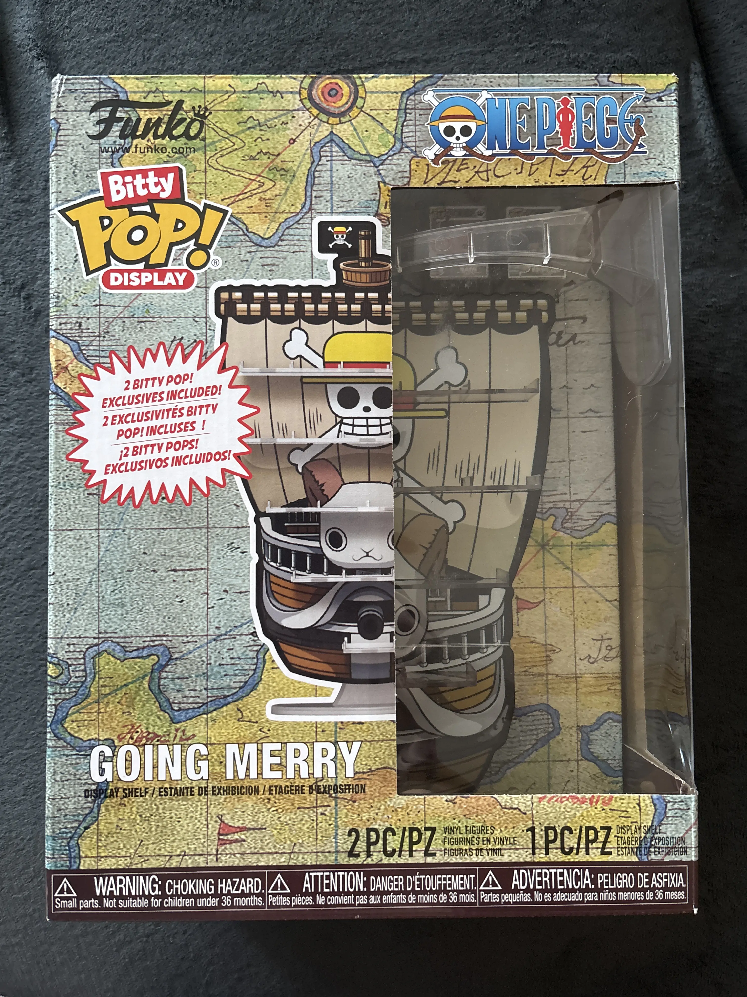 Display Bitty Funko POP Display One Piece Going Merry figura tartó  termékfotó