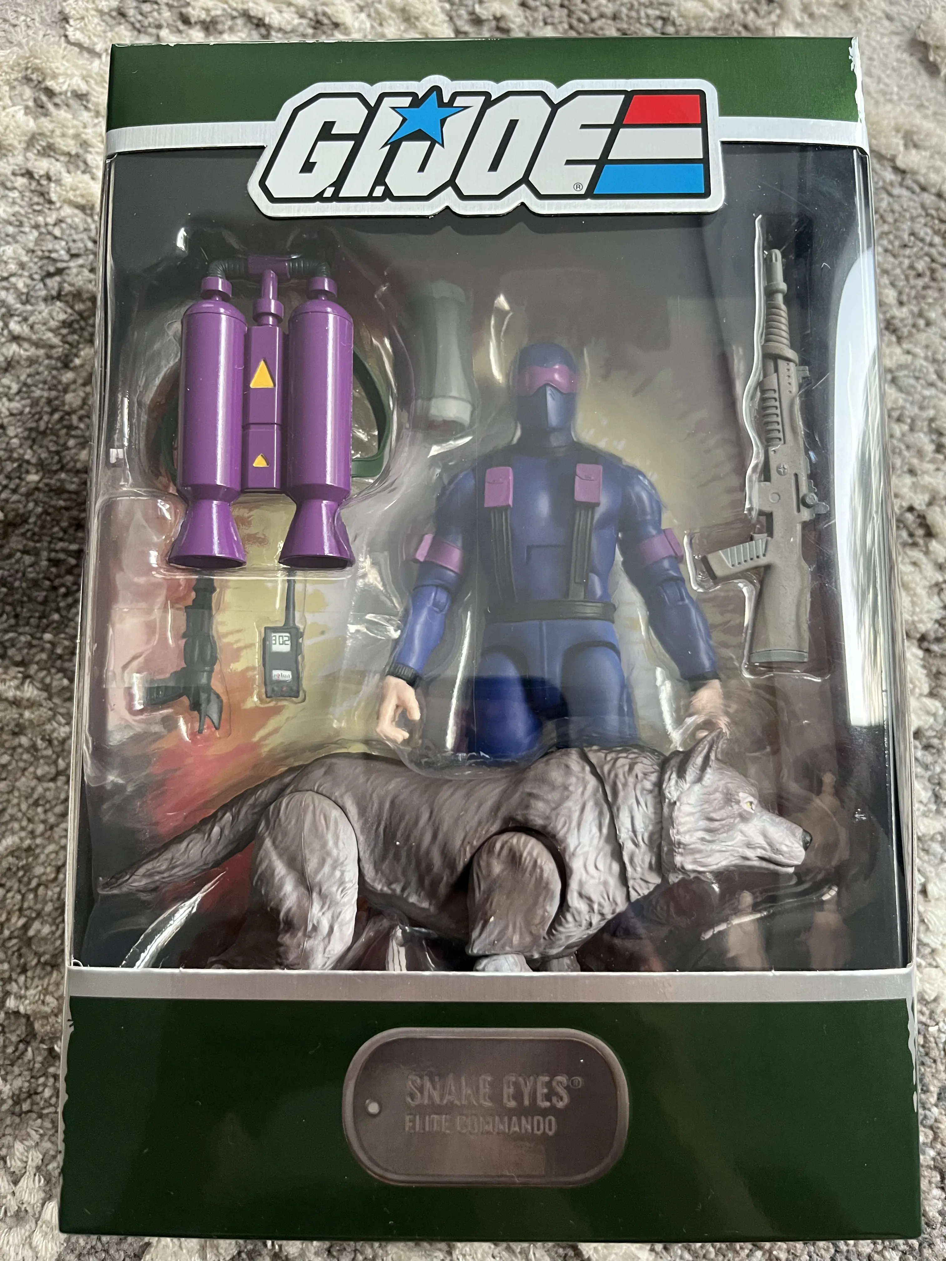 G.I. Joe Ultimates Snake Eyes [Real American Hero] akciófigura 18 cm termékfotó