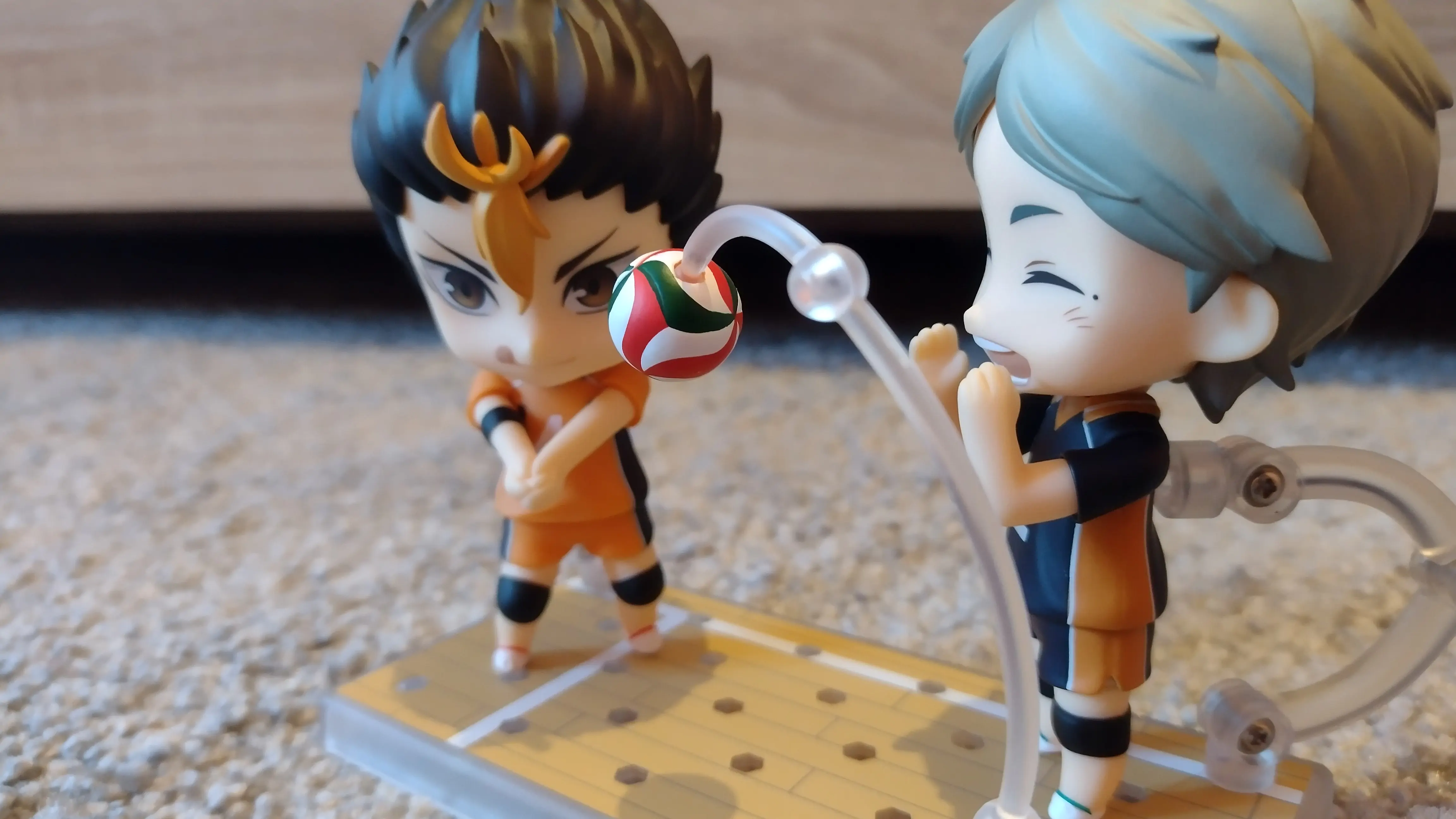 Haikyu!! Nendoroid Swacchao! figura Yu Nishinoya (re-run) 10 cm termékfotó