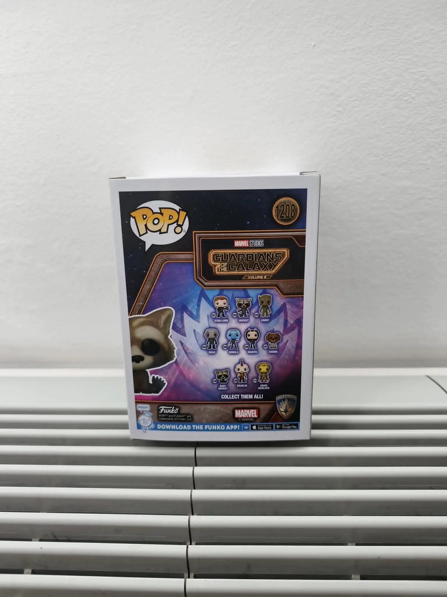 Guardians of the Galaxy Vol. 3 Funko POP! Vinyl figura Baby Rocket 9 cm termékfotó