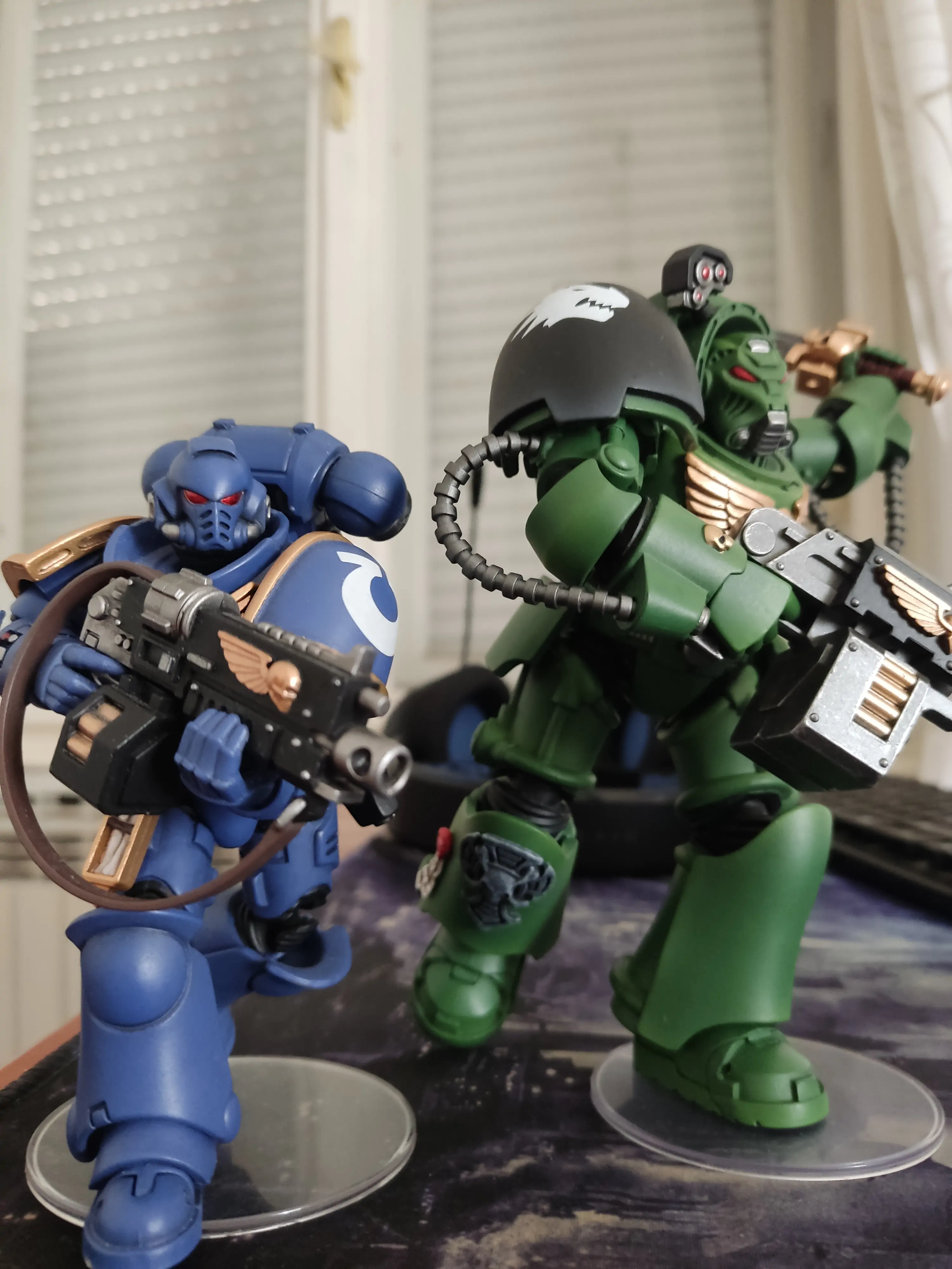 Warhammer 40,000 Salamanders Terminator 1 with Power Sword and Storm Bolter akciófigura 14 cm termékfotó