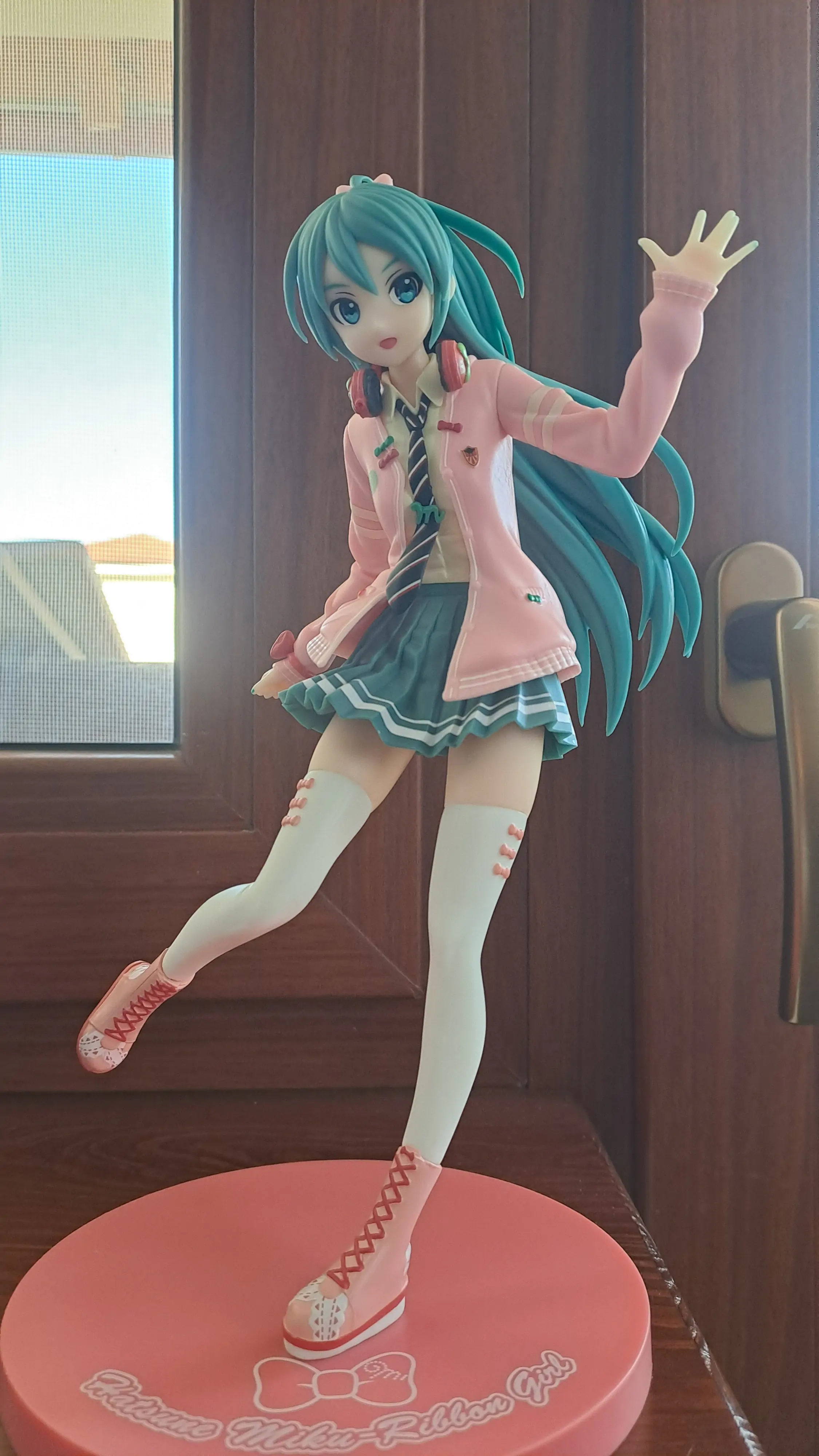 Hatsune Miku Project DIVA Arcade SPM Hatsune Miku Ribbon Girl PVC szobor figura 24 cm termékfotó