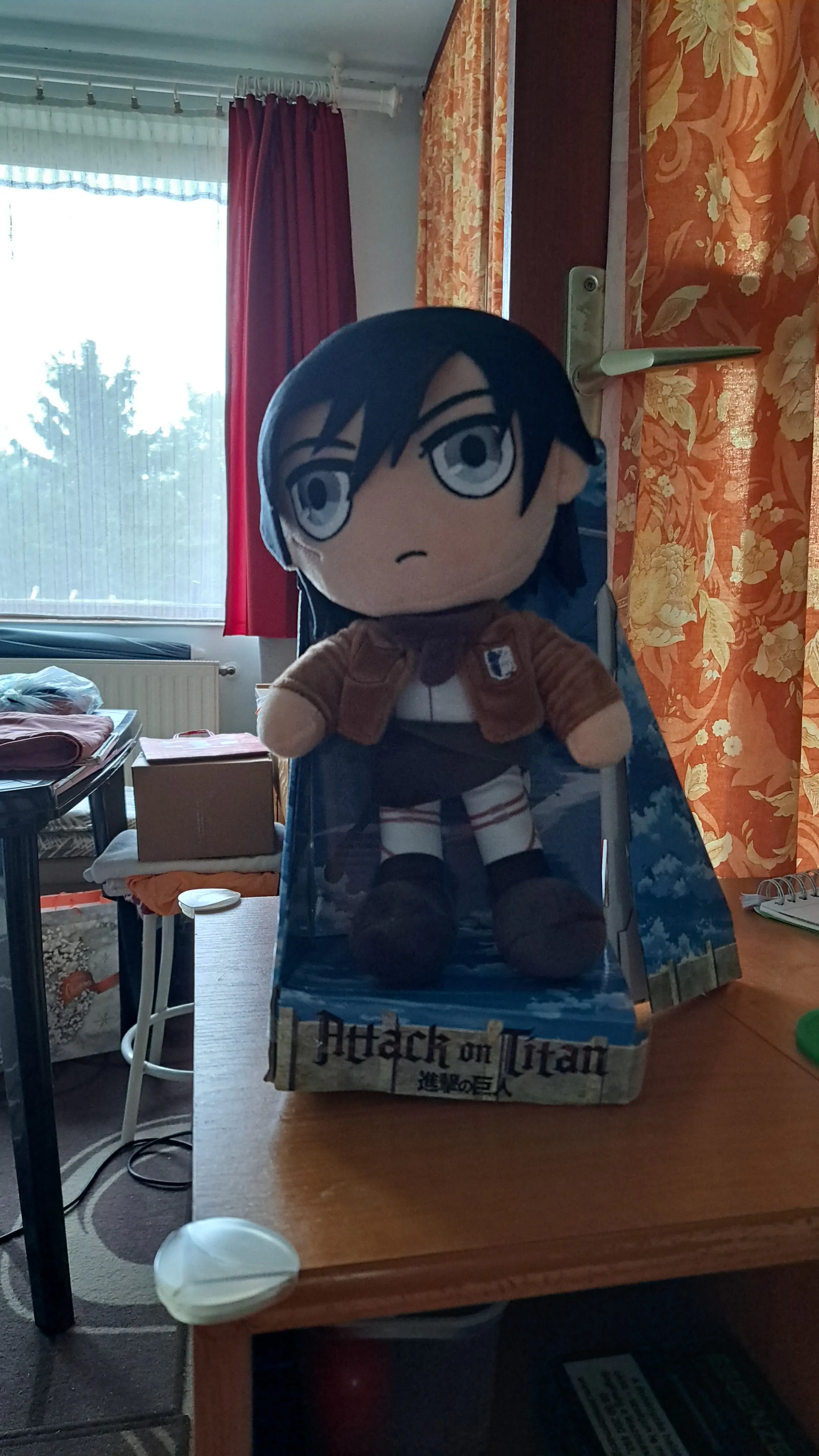 Attack on Titan Mikasa plüss 27cm termékfotó