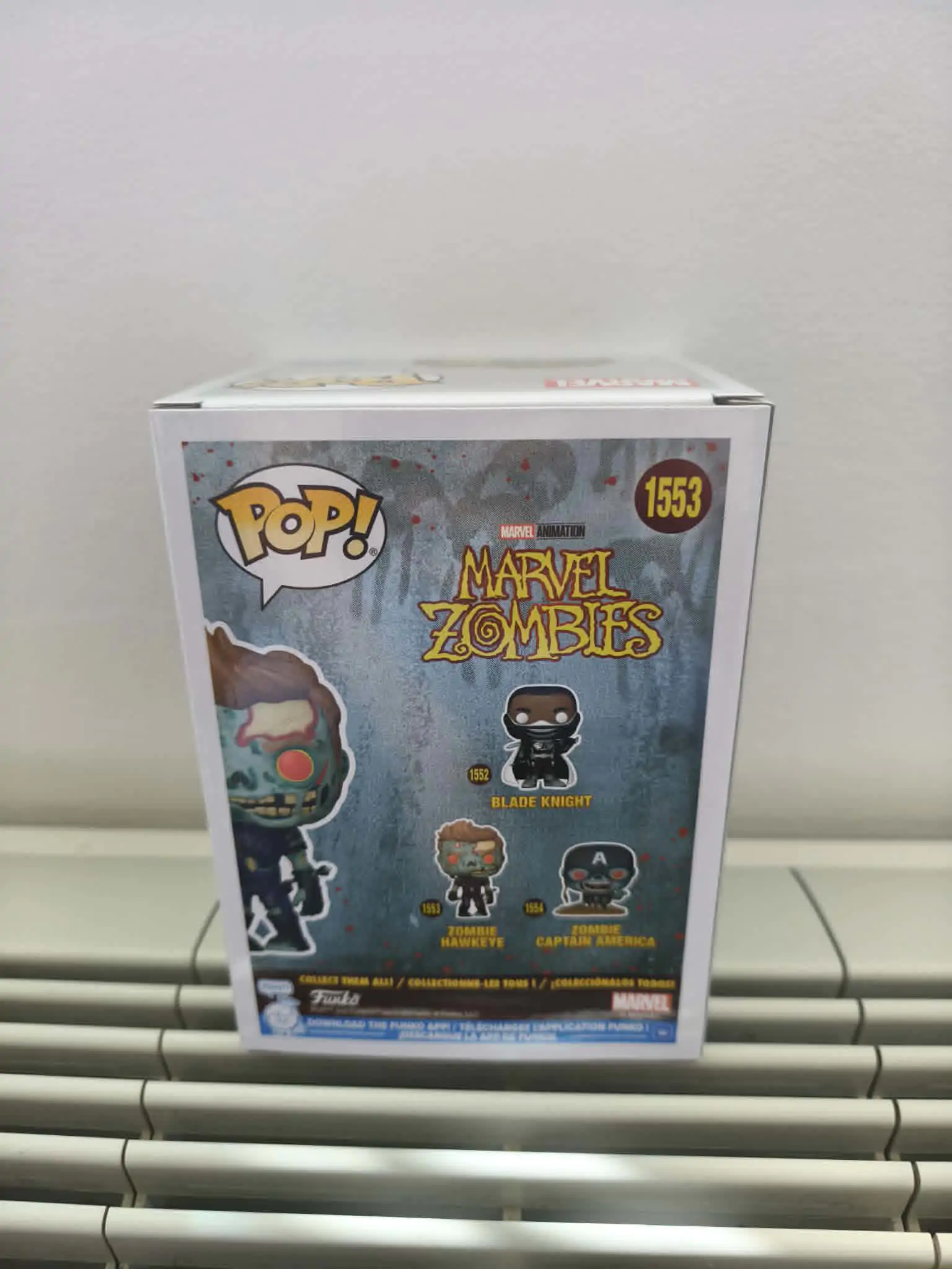 Marvel Zombies Funko POP! Marvel Vinyl figura Zombie Hawkeye 9 cm termékfotó