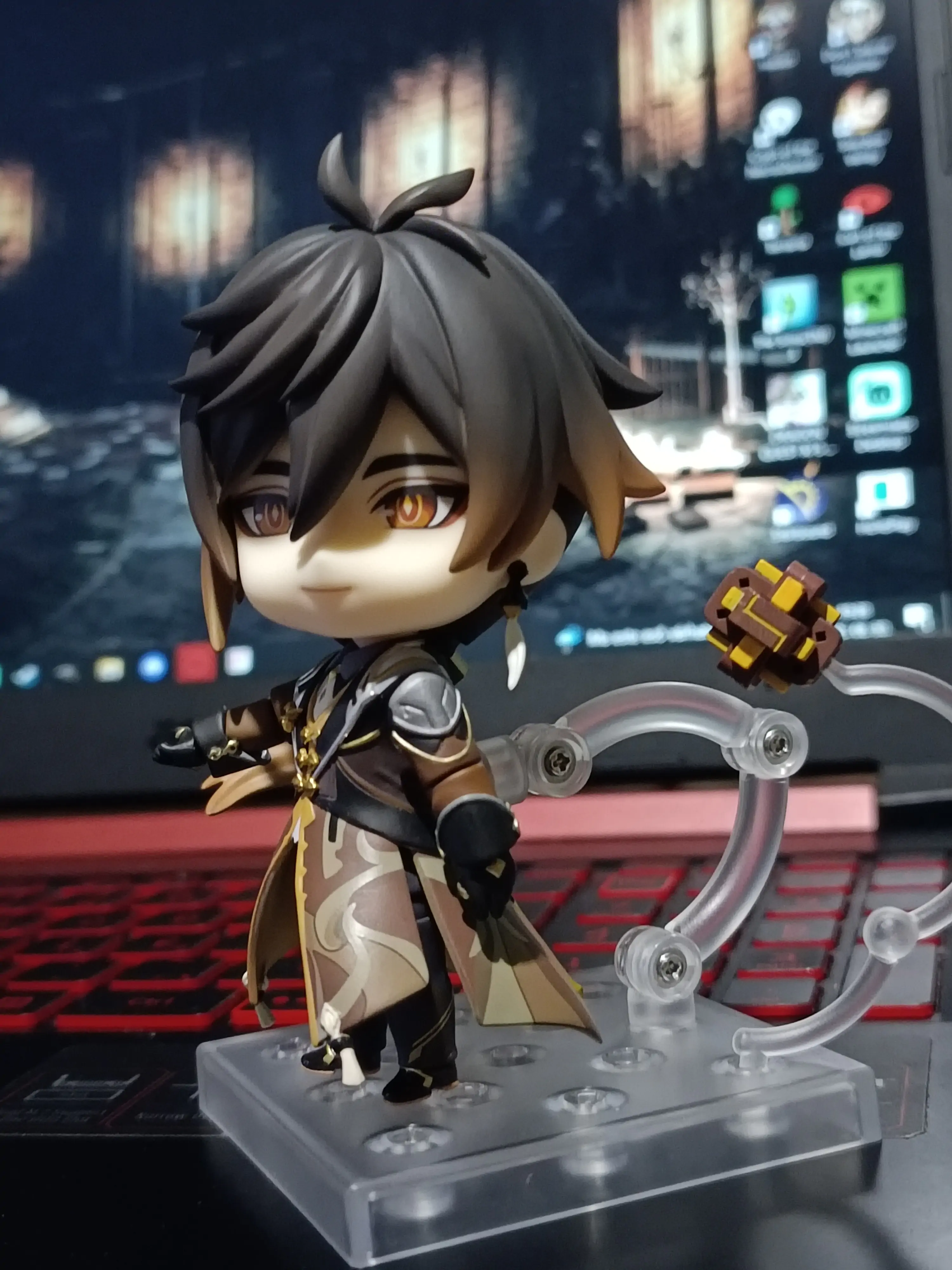 Genshin Impact Nendoroid akciófigura Zhongli 10 cm termékfotó