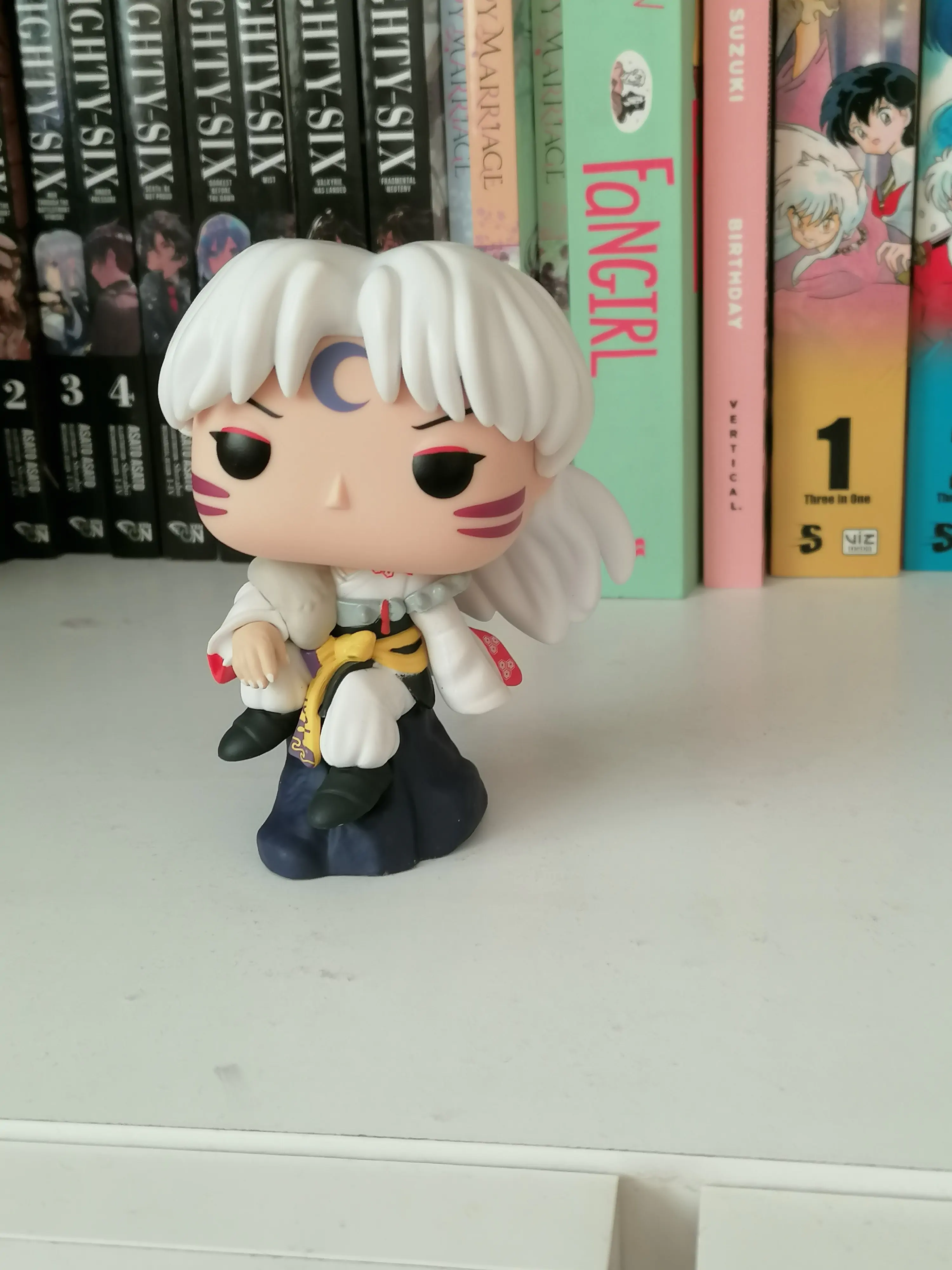 Inuyasha Funko POP! Plus Animation Vinyl figura Sesshomaru (Sitting) 9 cm termékfotó