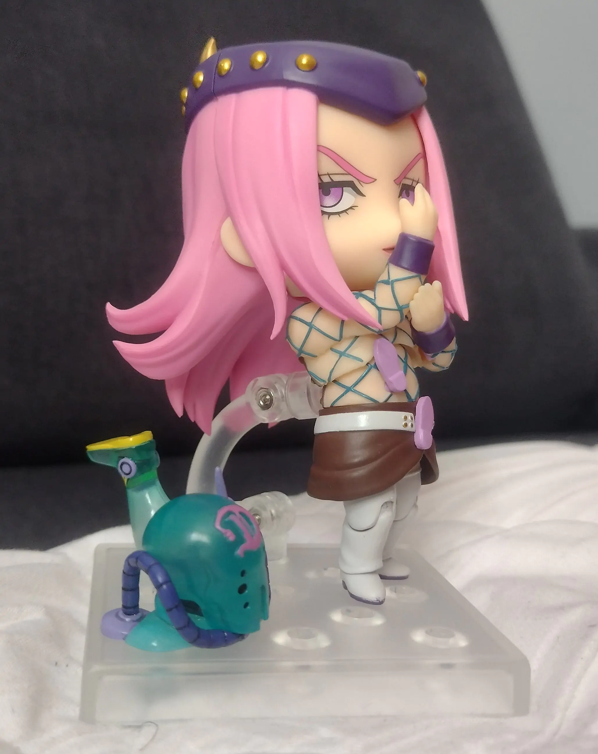 JoJo's Bizarre Adventure Stone Ocean Nendoroid akciófigura Narciso 10 cm termékfotó