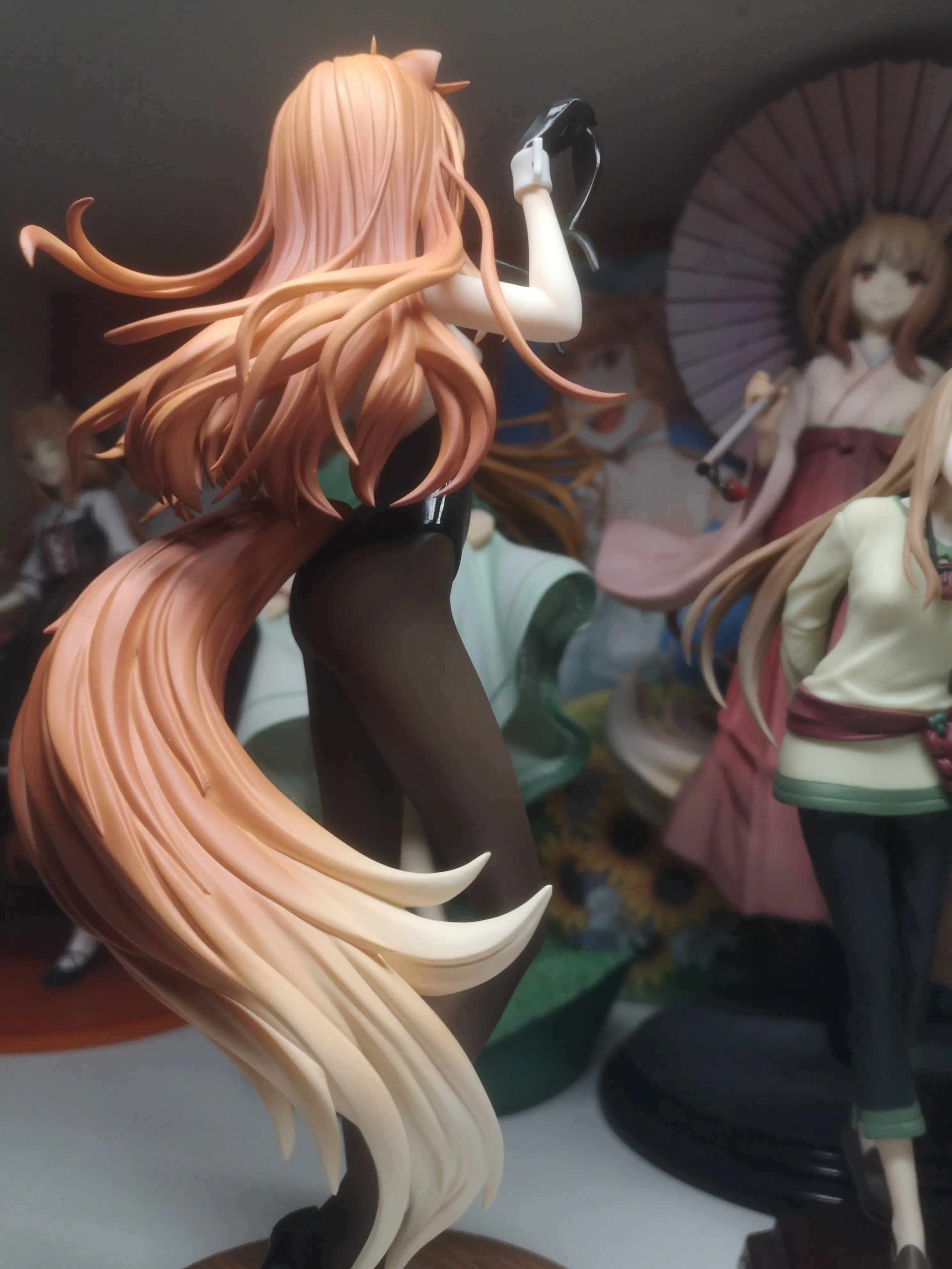 Spice and Wolf: Merchant Meets the Wise Wolf 1/7 Holo Light Novel bunny Ver. illustration by Jyuu Ayakura PVC szobor figura 23 cm termékfotó