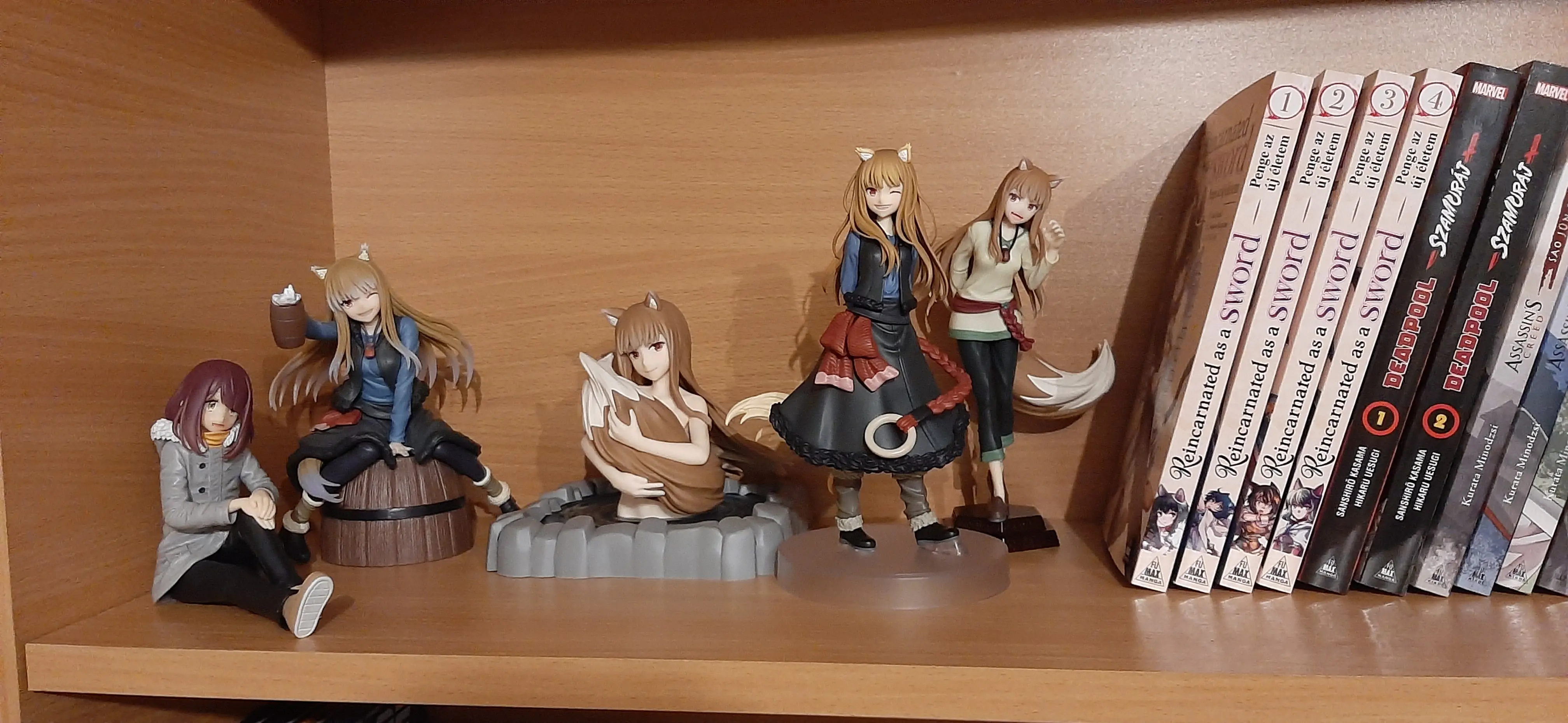 Spice and Wolf: Merchant meets the Wise Wolf Thermae Utopia Holo PVC szobor figura 13 cm termékfotó