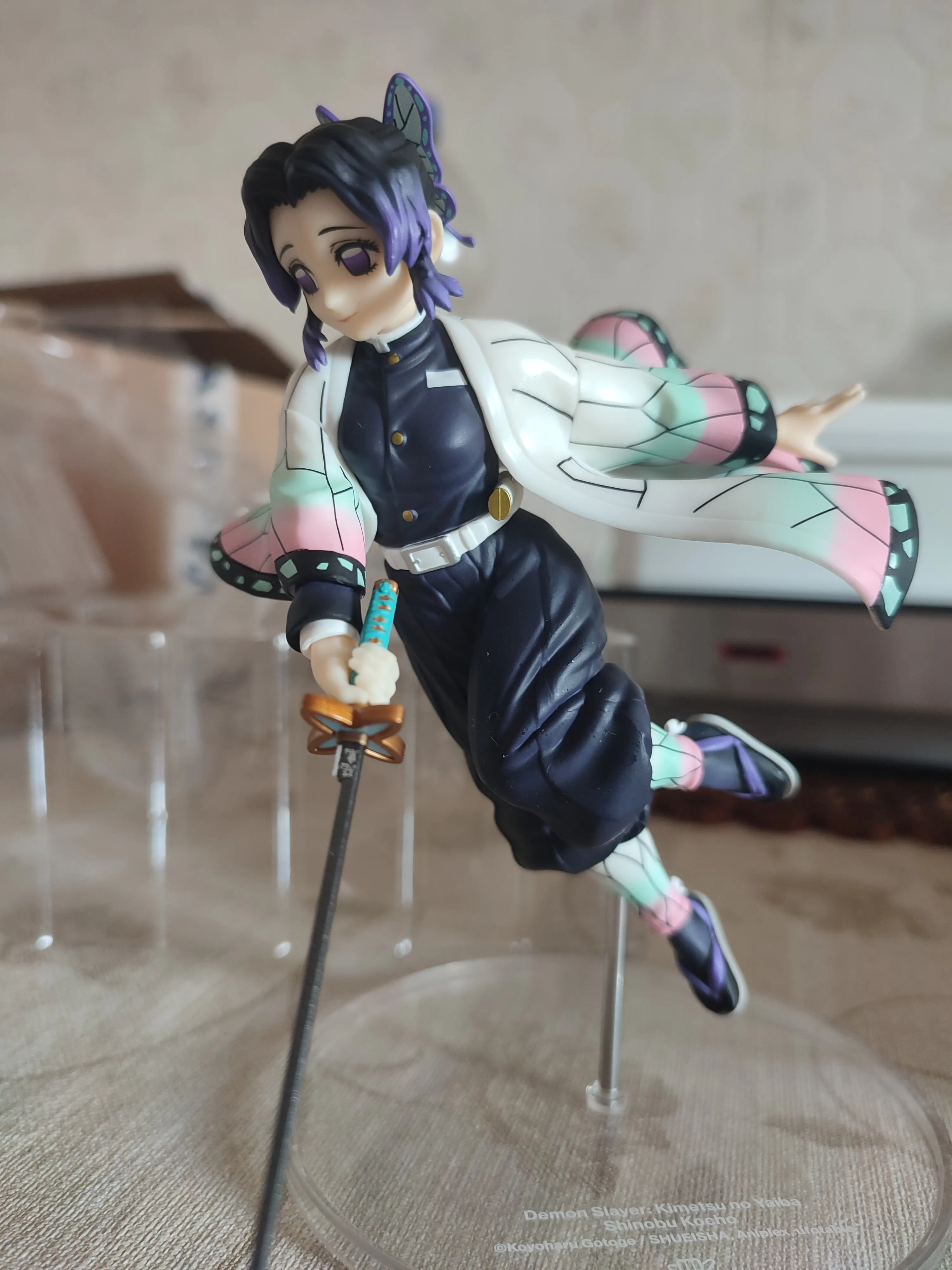 Demon Slayer: Kimetsu no Yaiba ConoFig Shinobu Kocho szobor figura 15 cm termékfotó