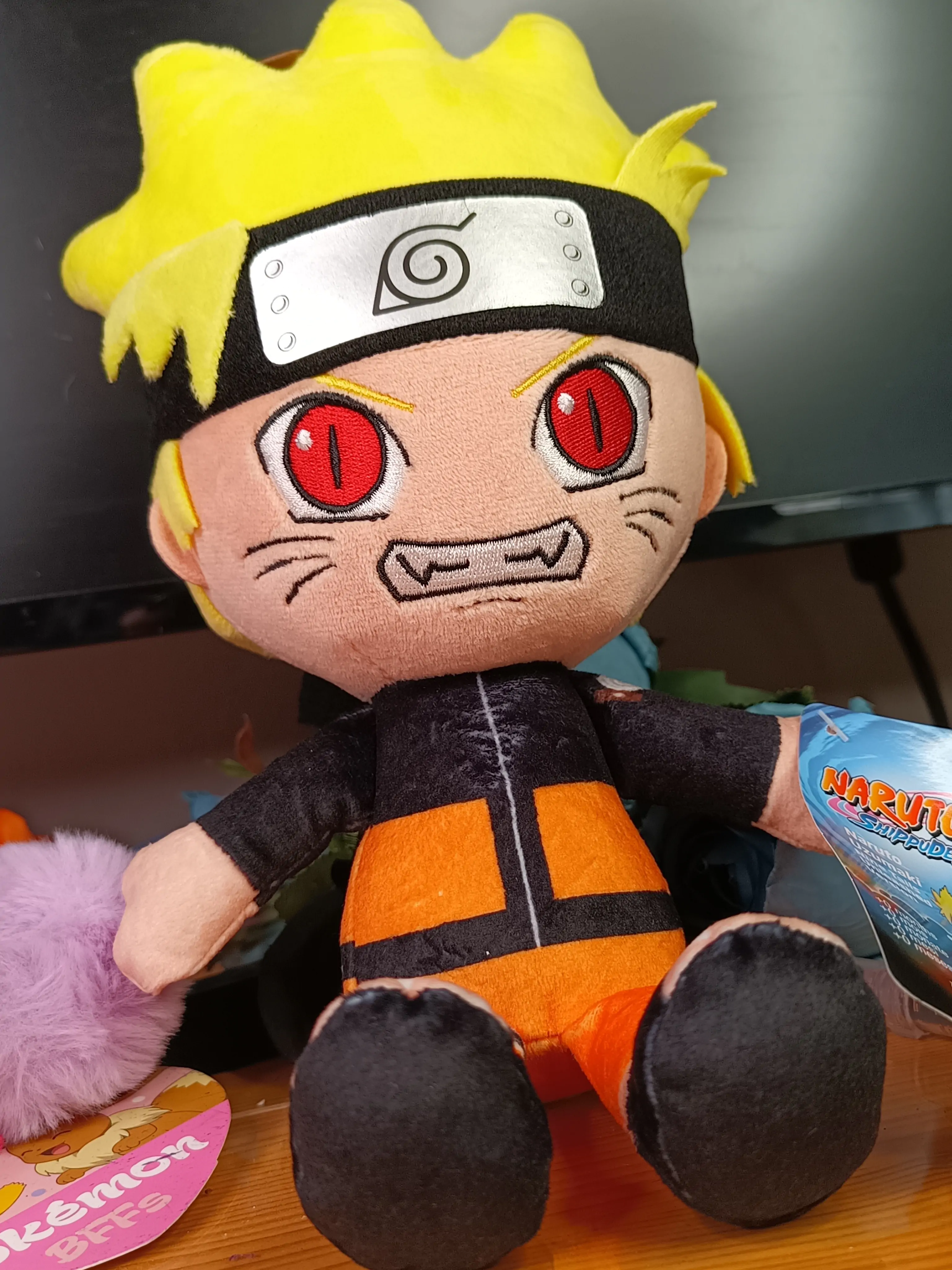 Naruto Shippuden Cuteforme Naruto Uzumaki Nine Tails Unleashed Version plüss figura 29 cm termékfotó