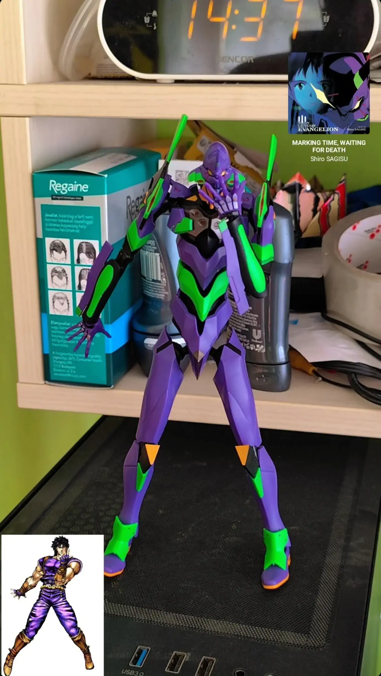 Neon Genesis Evangelion AMK Series Eva-01 Műanyag modell készlet 20 cm termékfotó