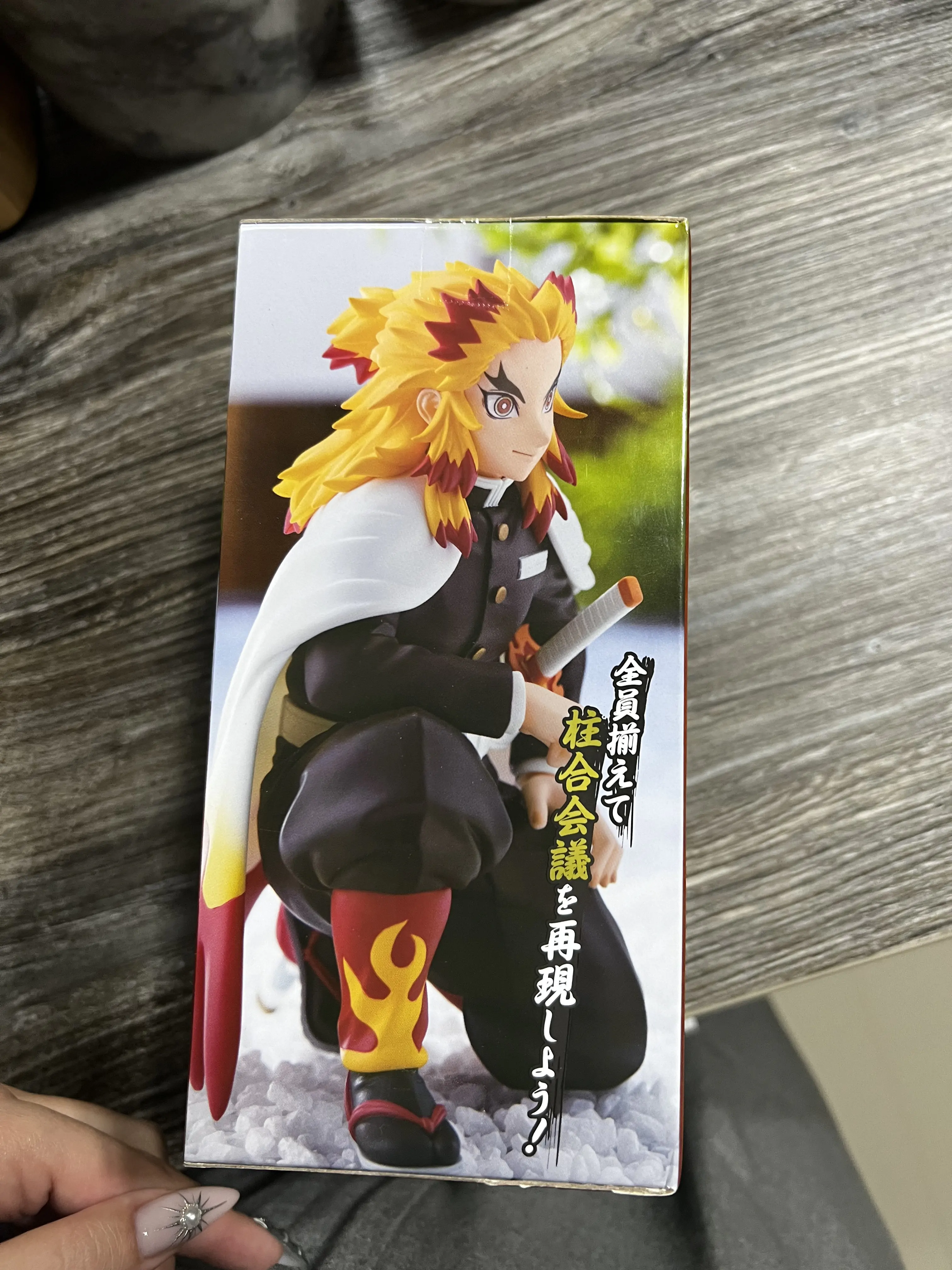 Demon Slayer: Kimetsu no Yaiba PM Kyojuro Rengoku Hashira Meeting (re-run) PVC szobor figura 11 cm termékfotó
