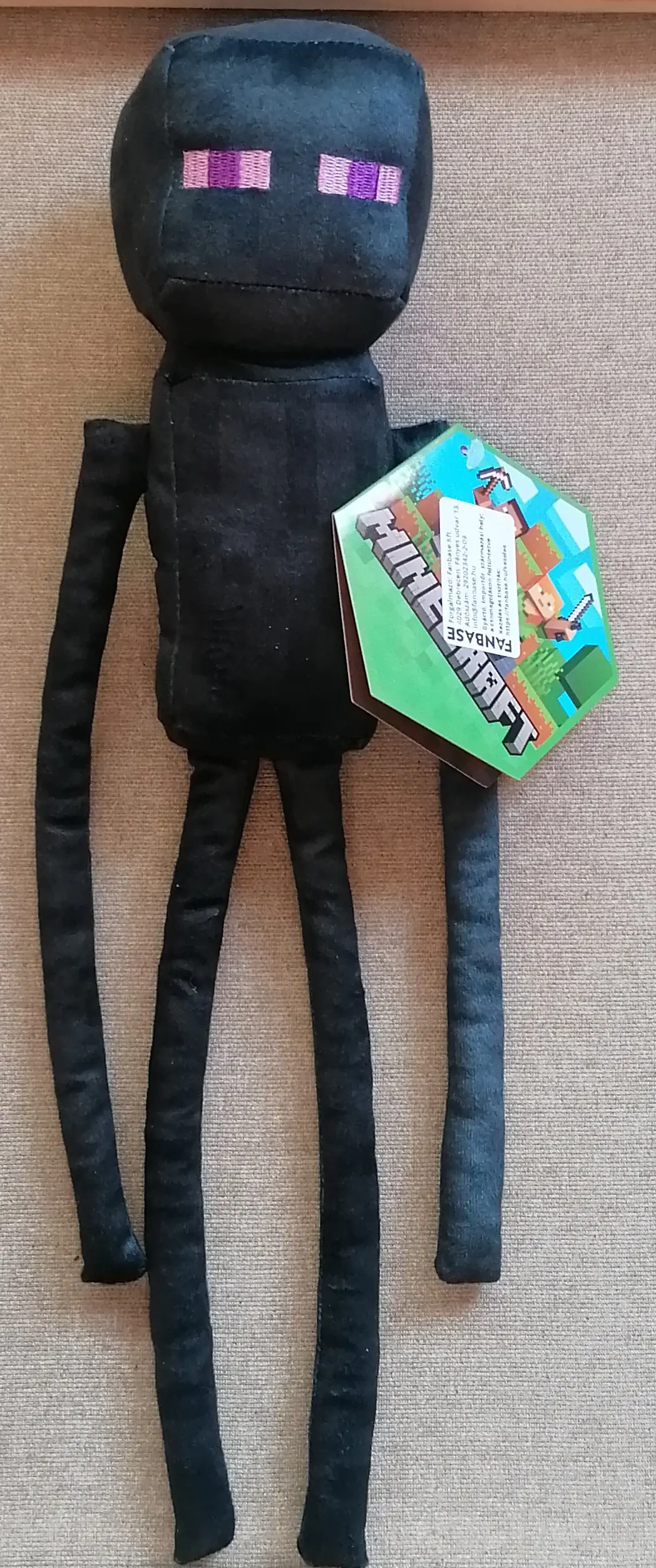 Minecraft Enderman plüss 37cm termékfotó