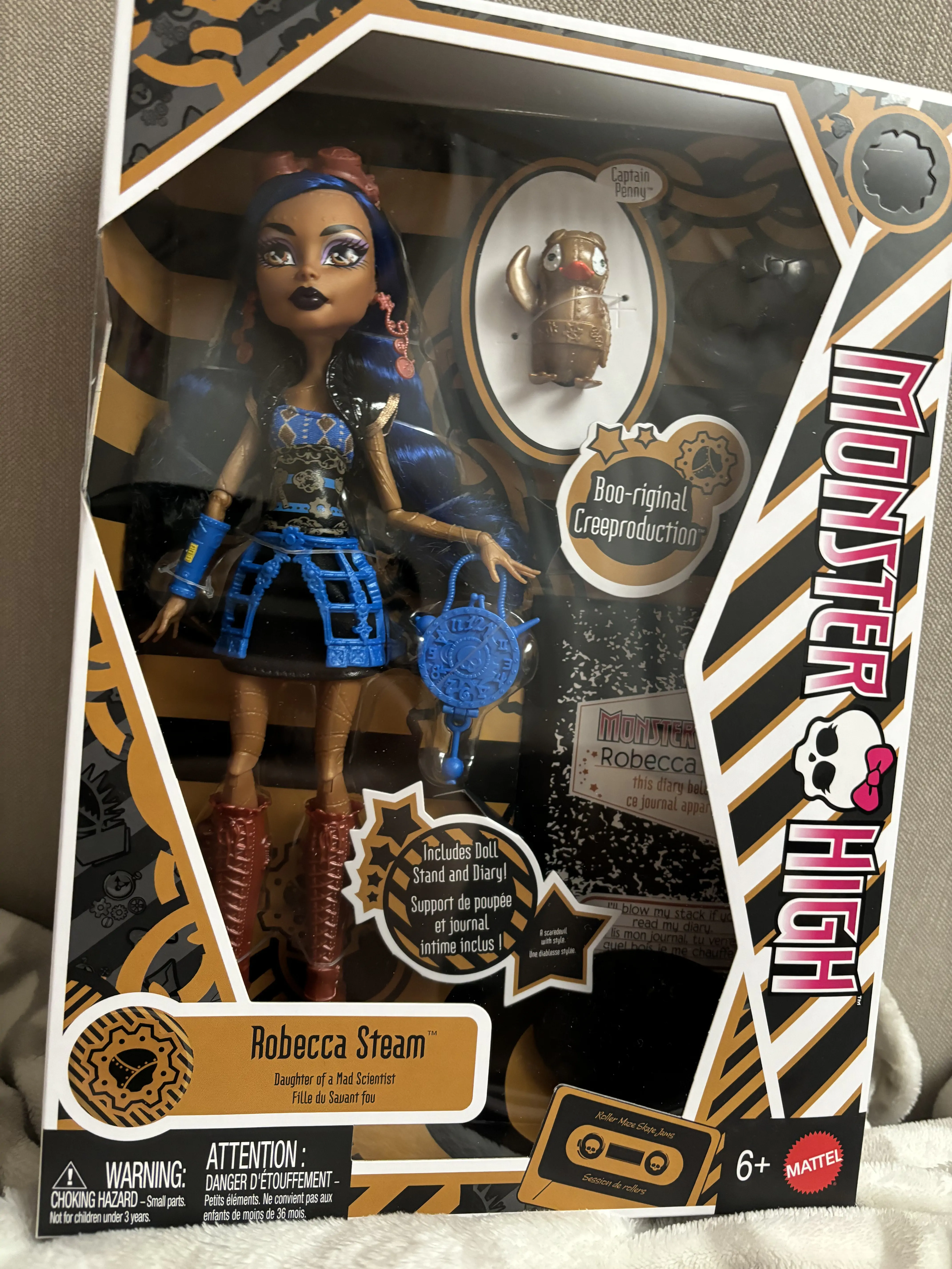 Monster High Collector Robecca Steam játék baba termékfotó