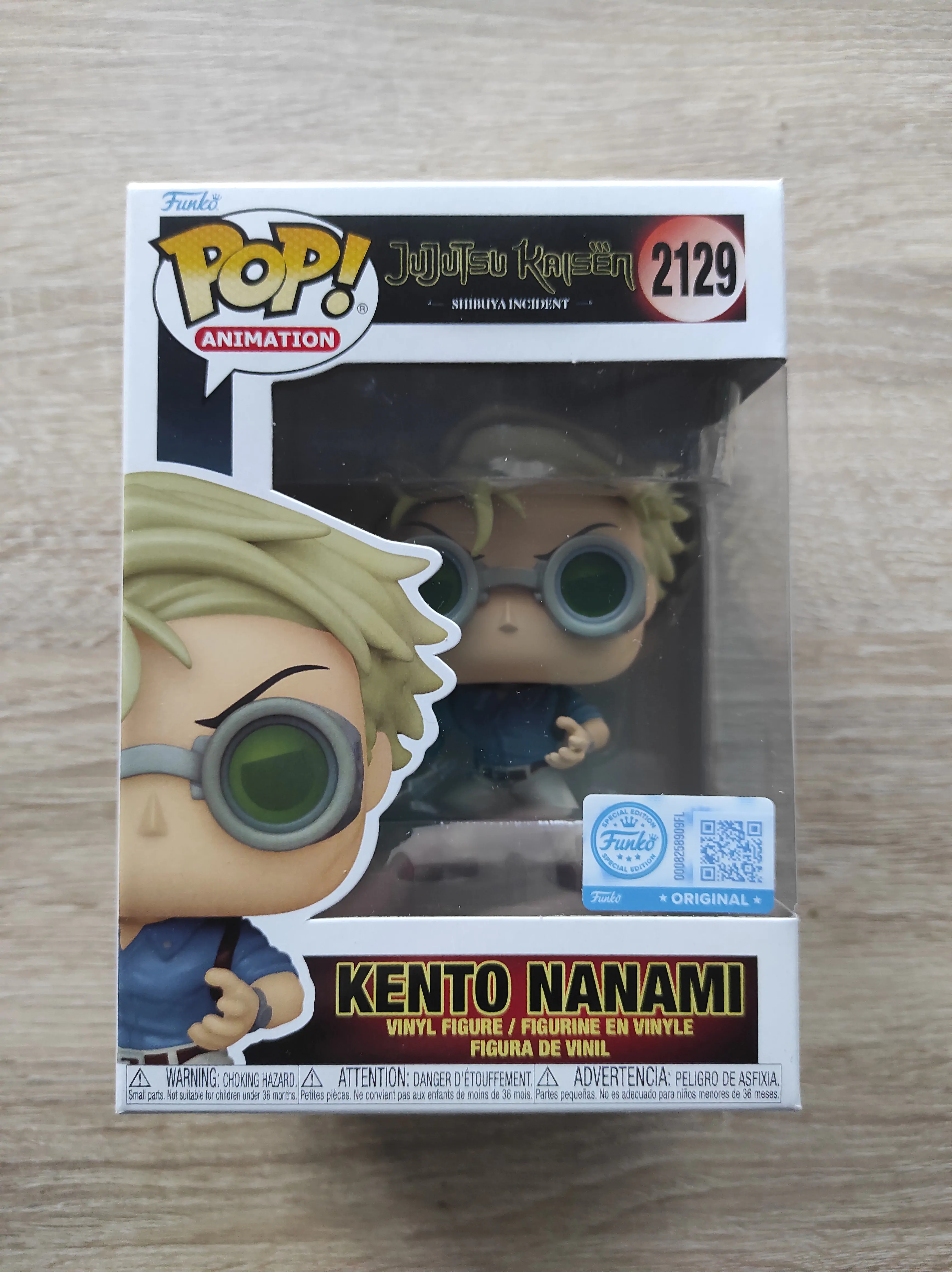 Funko POP figura Jujutsu Kaisen Kento Nanami Exkluzív termékfotó