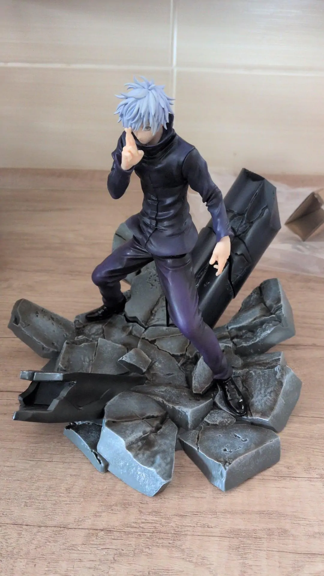 Jujutsu Kaisen Figurizm Luminasta Shibuya Incident Satoru Gojo Unlimited Void PVC szobor figura 21 cm termékfotó