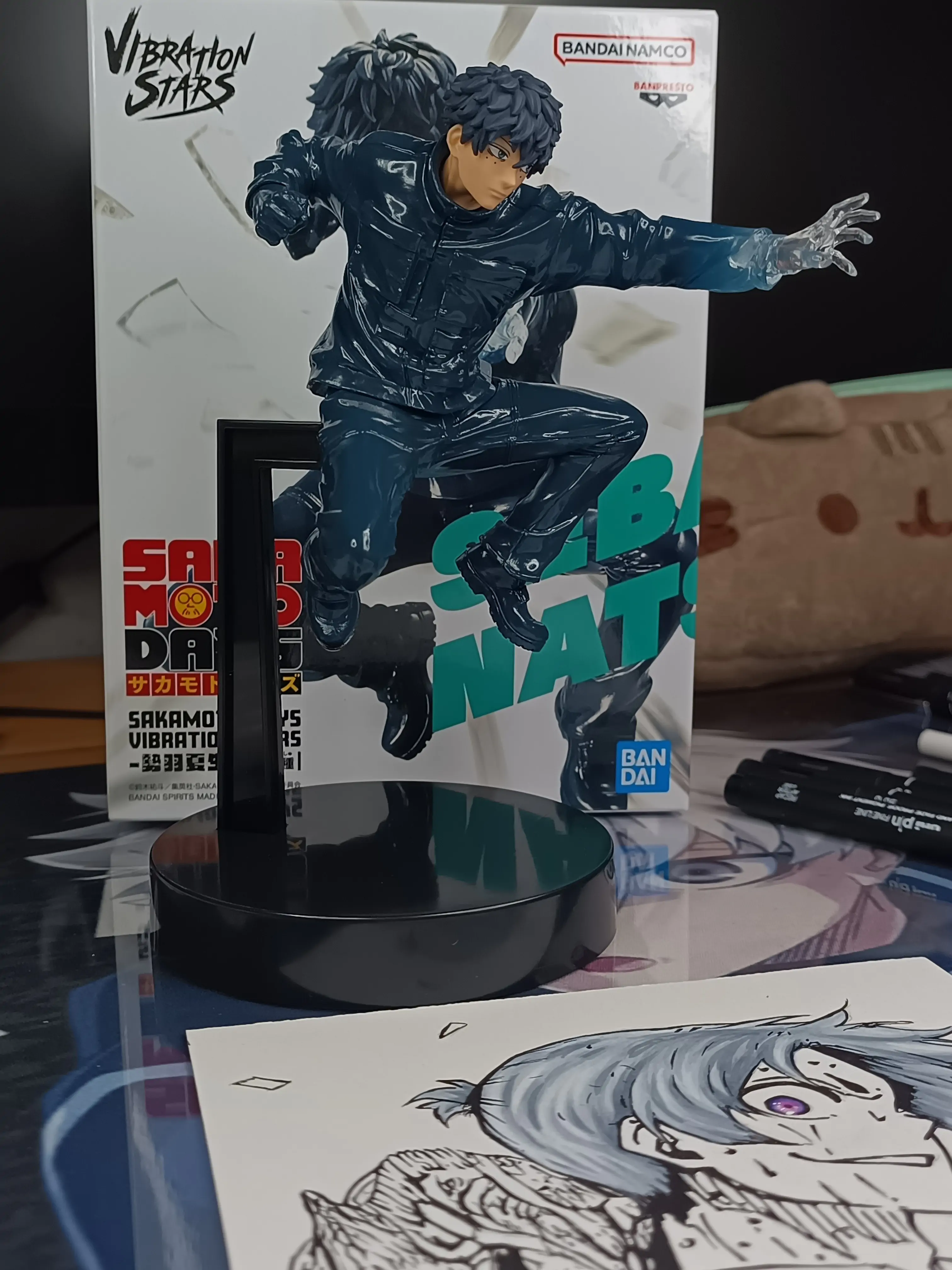 Sakamoto Days Natsuki Seba Vibration Stars figura 10cm termékfotó