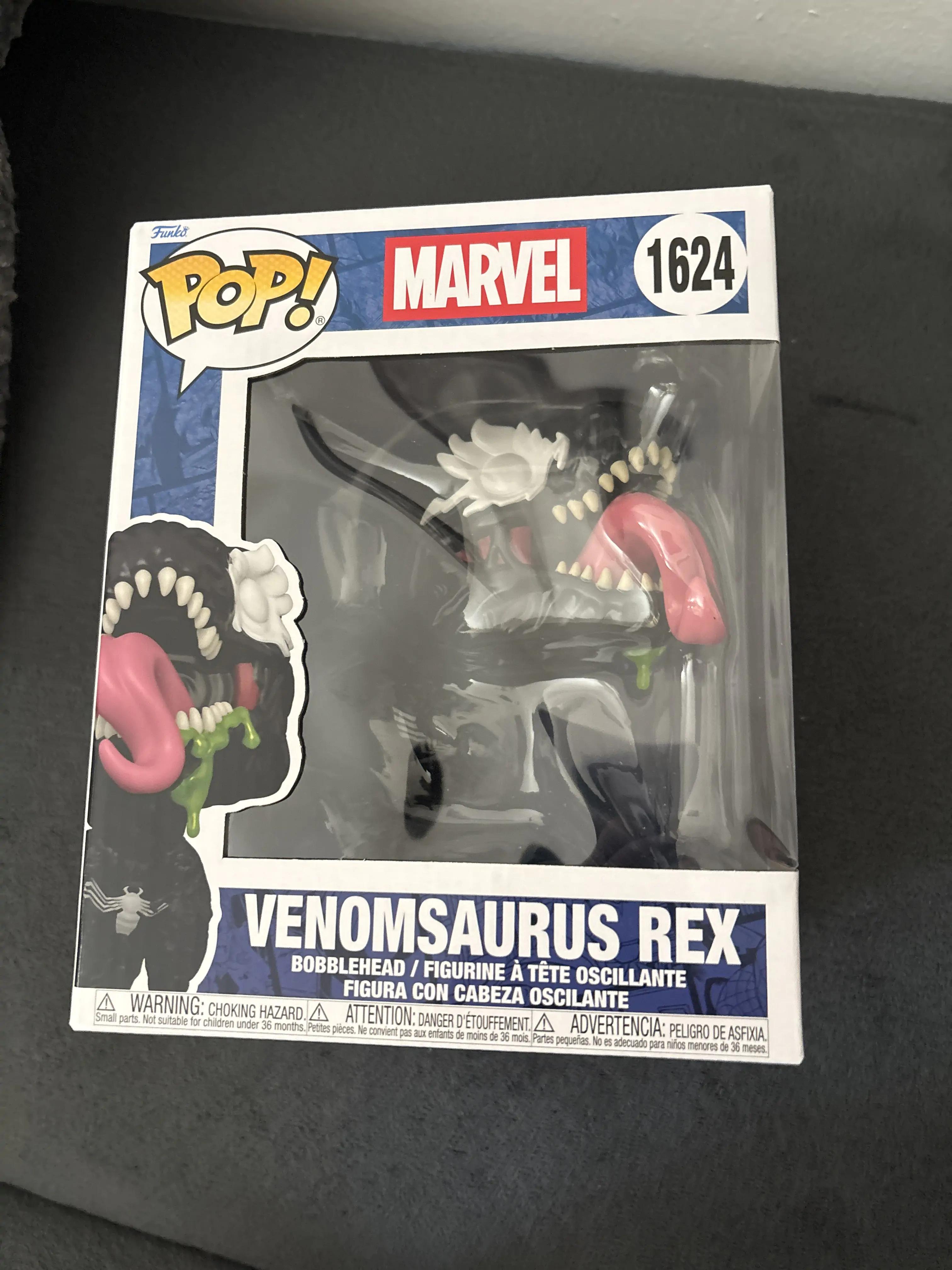 Funko POP figura Super Marvel Venomsaurus Rex termékfotó