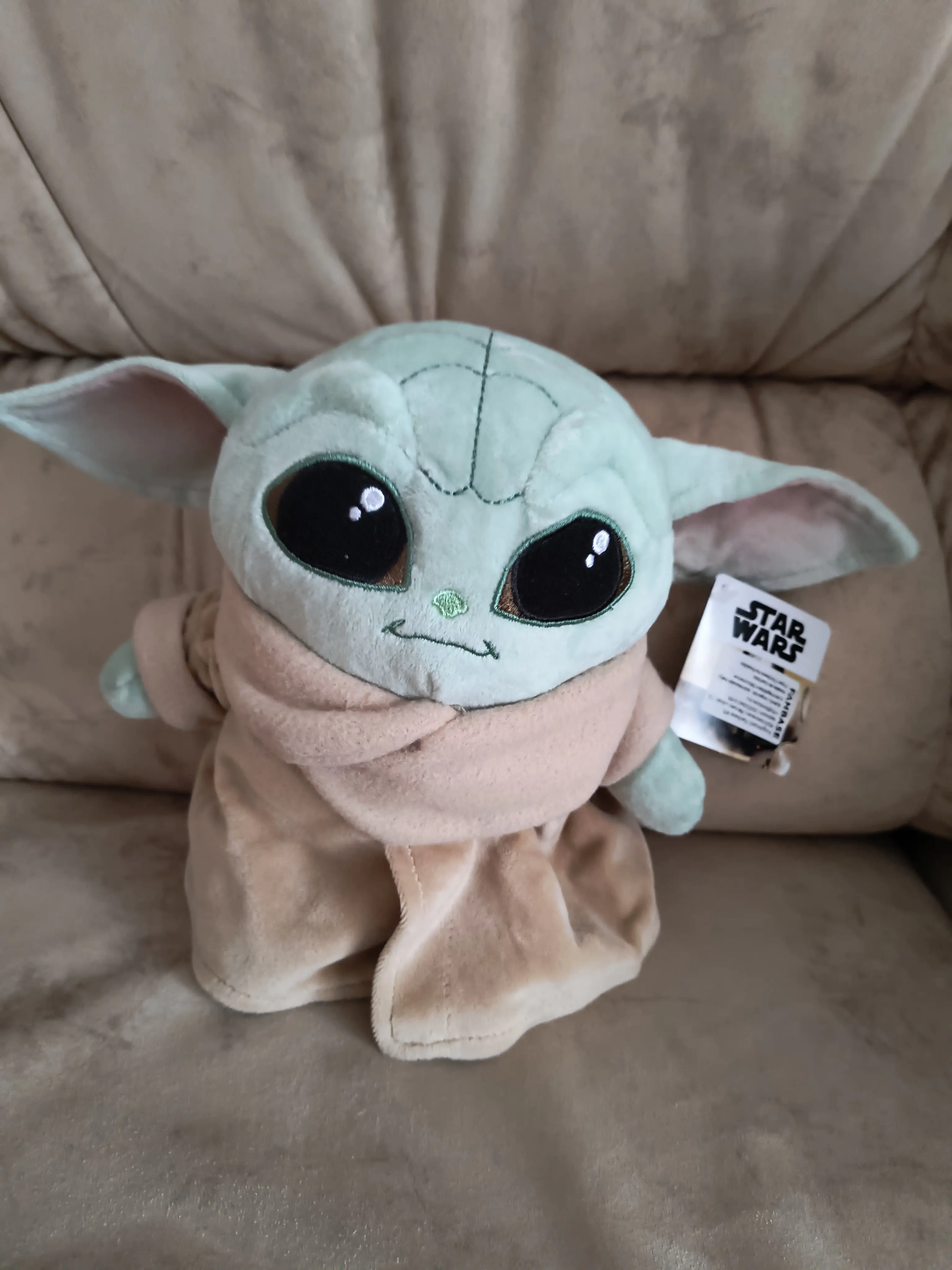 Star Wars Mandalorian Baby Yoda Child plüssfigura 25cm termékfotó