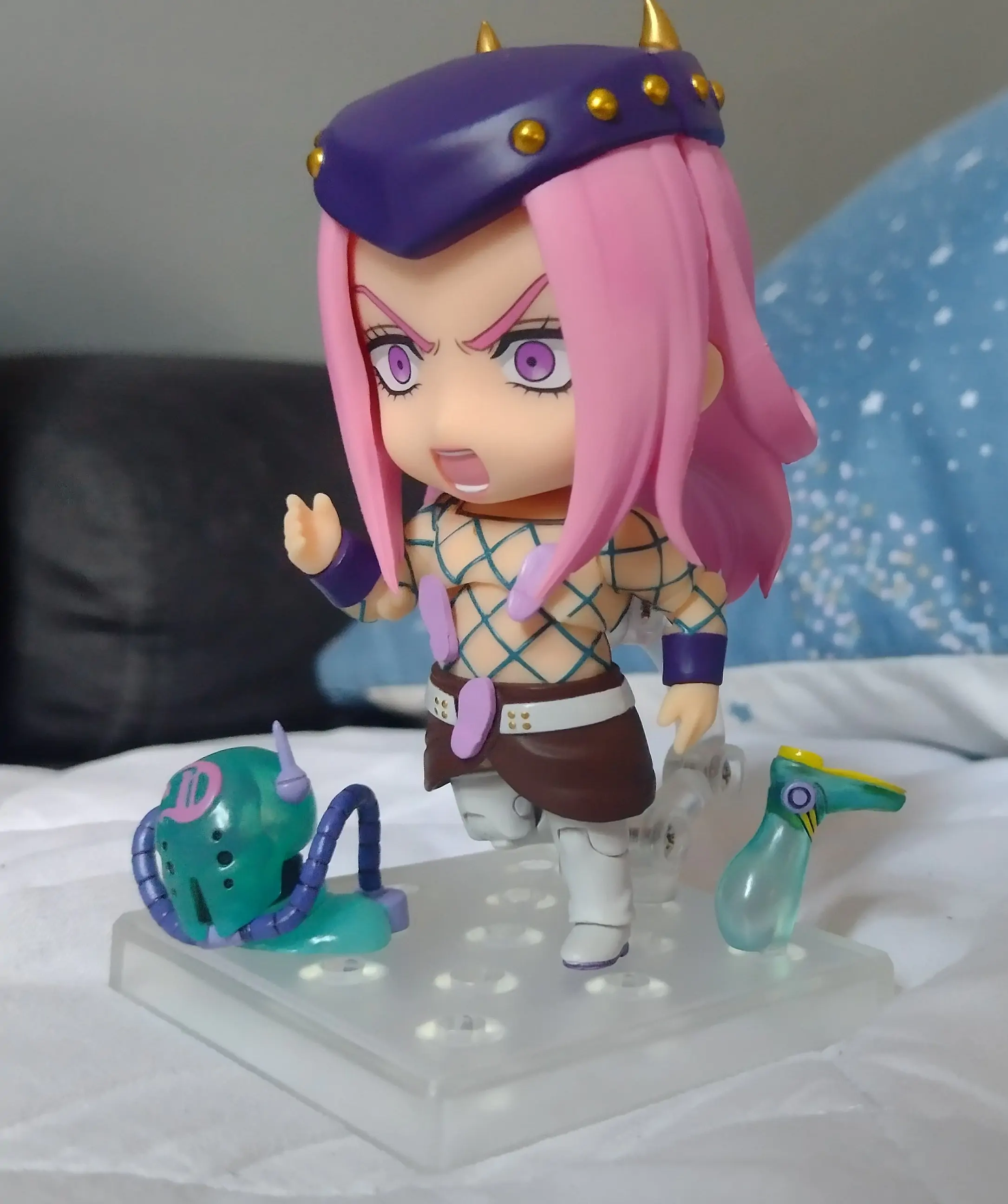 JoJo's Bizarre Adventure Stone Ocean Nendoroid akciófigura Narciso 10 cm termékfotó