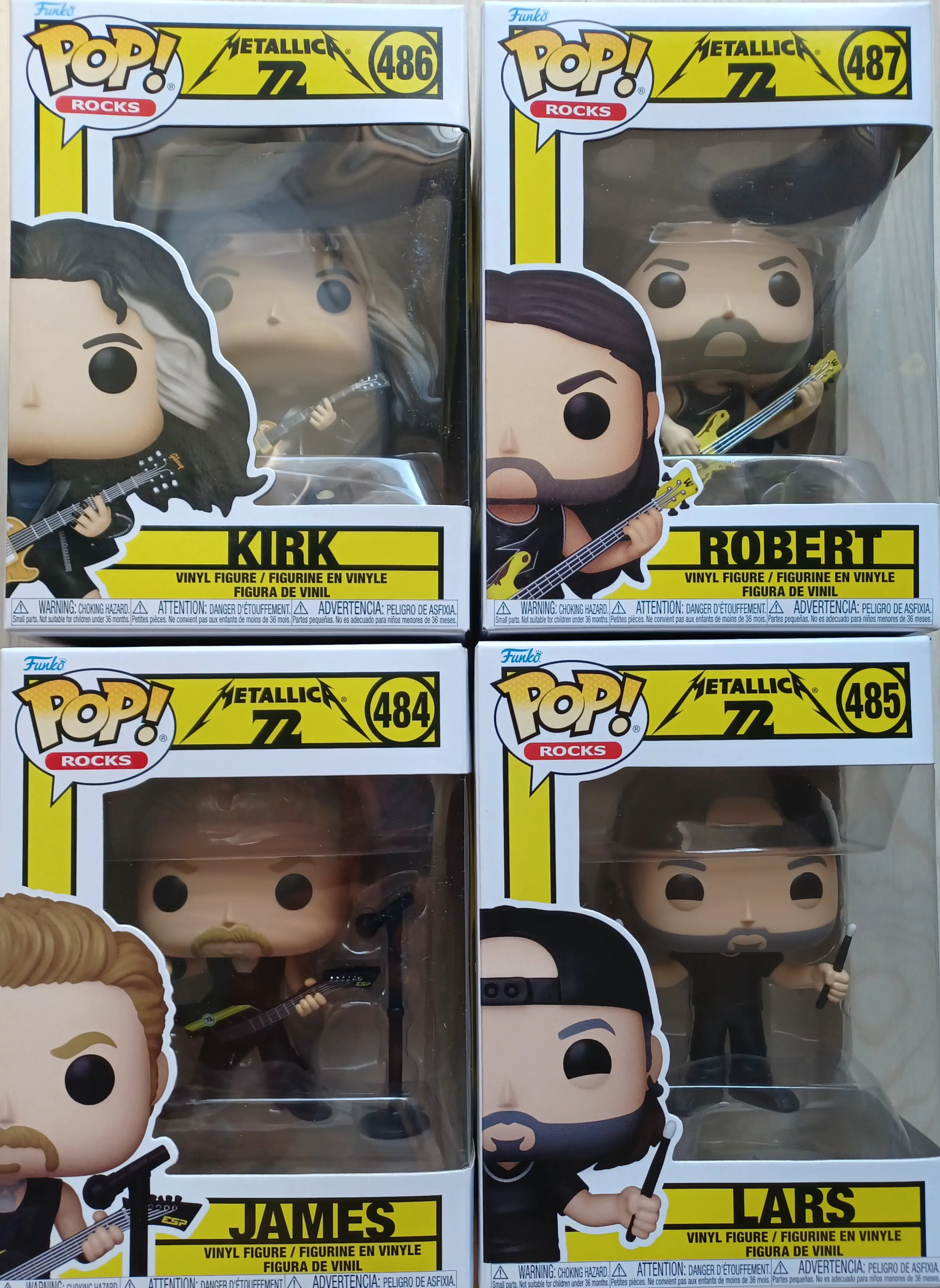 Funko POP figura Metallica 72 James termékfotó