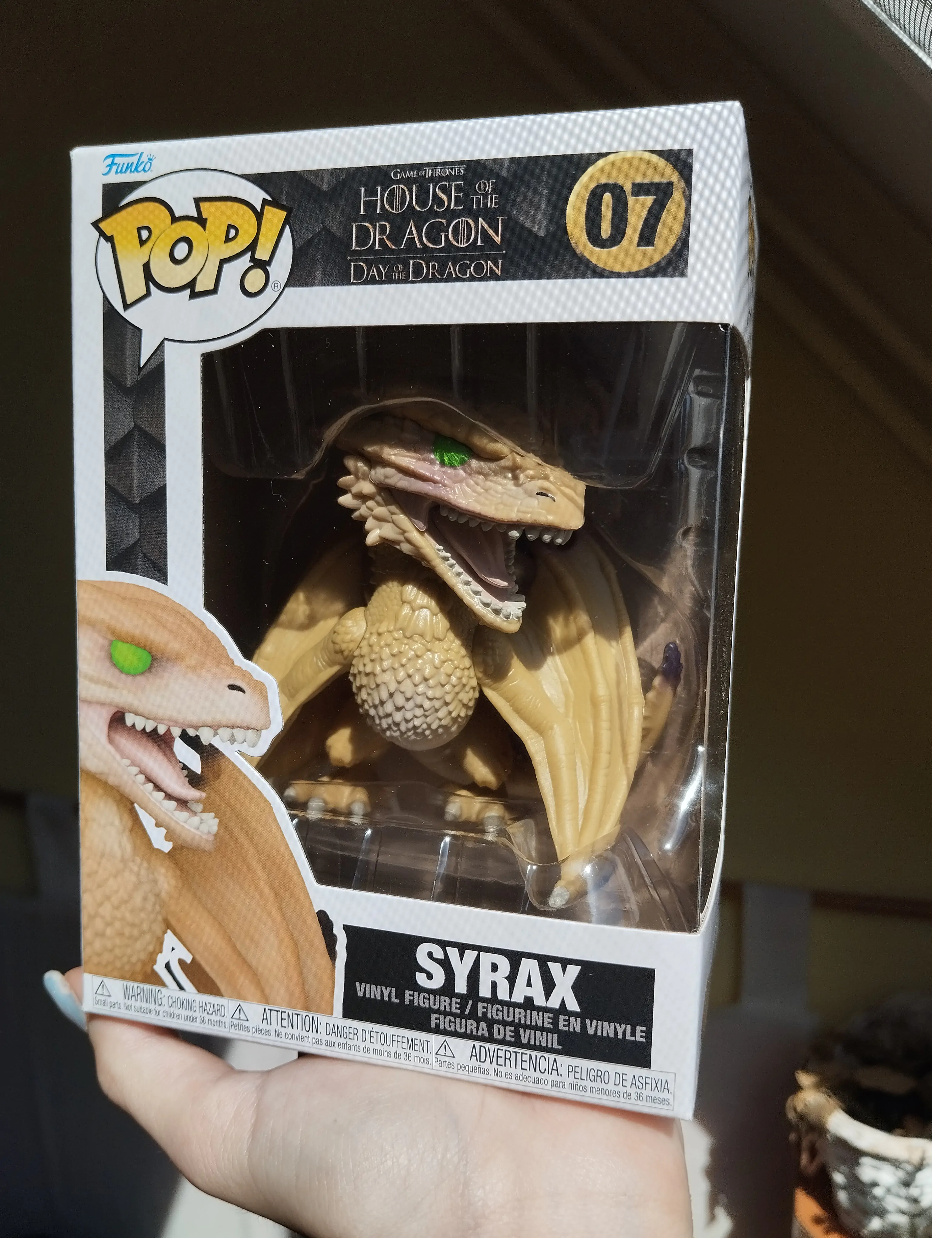 Funko POP figura Game of Thrones House of the Dragon Syrax termékfotó