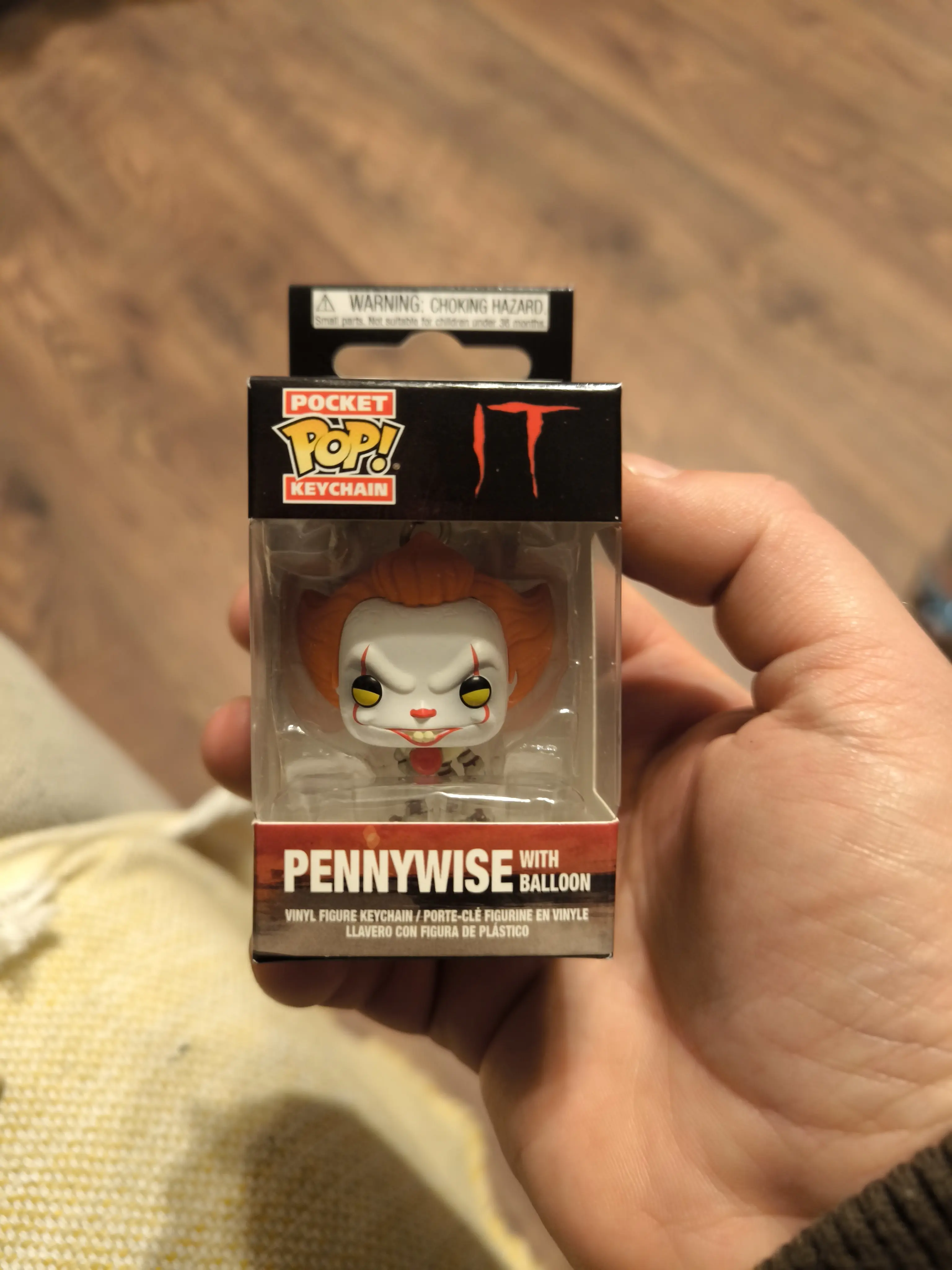 Stephen King's It 2017 Funko Pocket POP! Vinyl kulcstartó Pennywise with Balloon 4 cm termékfotó