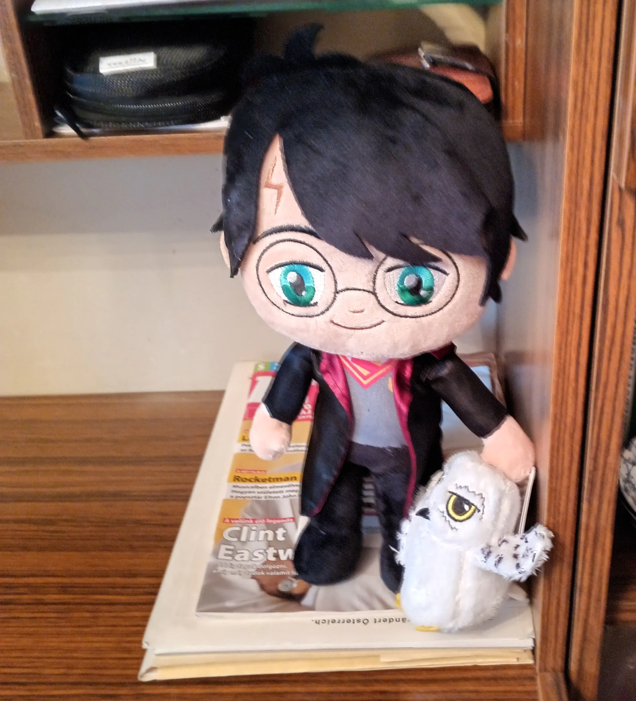 Harry Potter &amp; Hedwig plüss 29cm termékfotó
