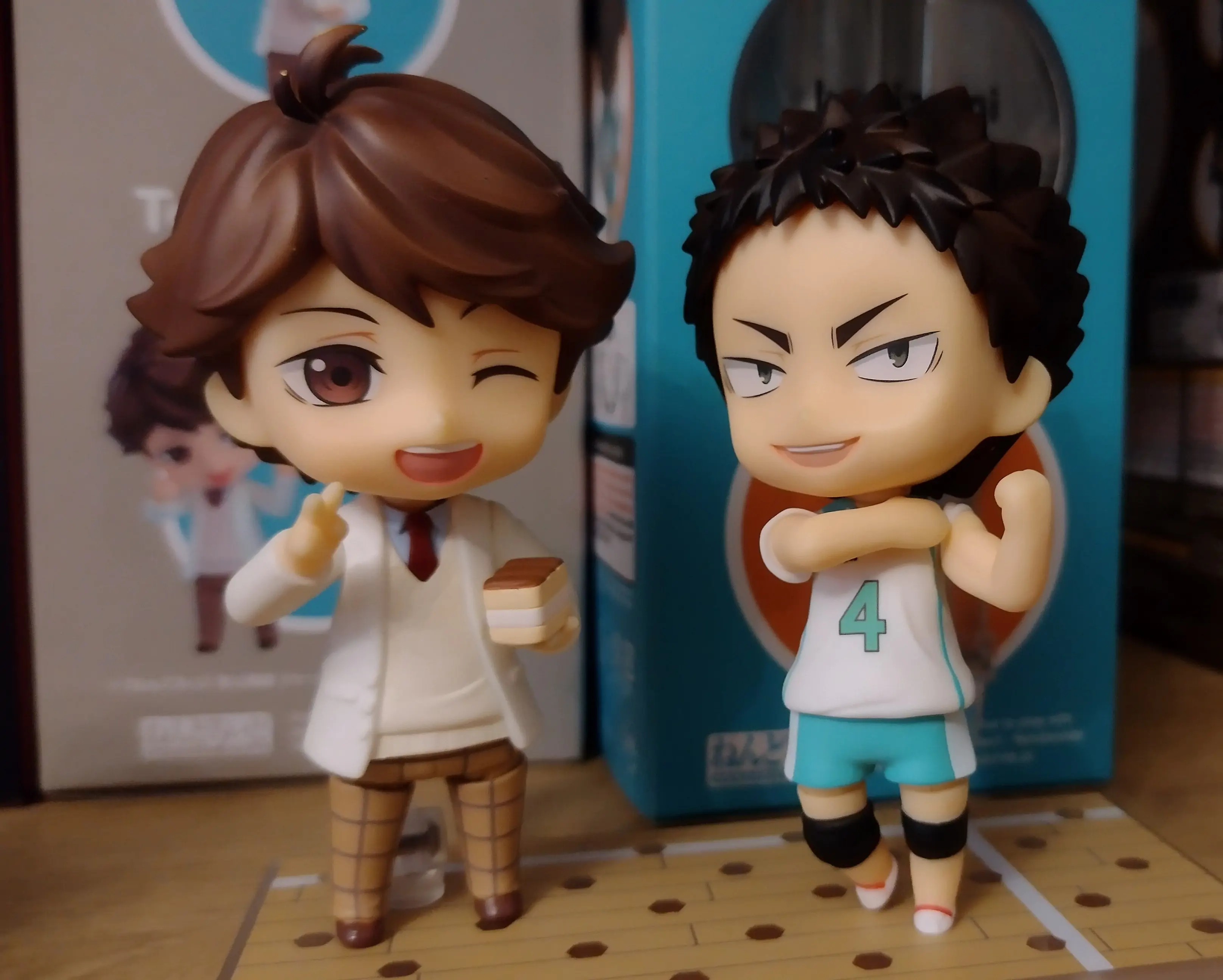 Haikyu!! Nendoroid akciófigura Hajime Iwaizumi (re-run) 10 cm termékfotó