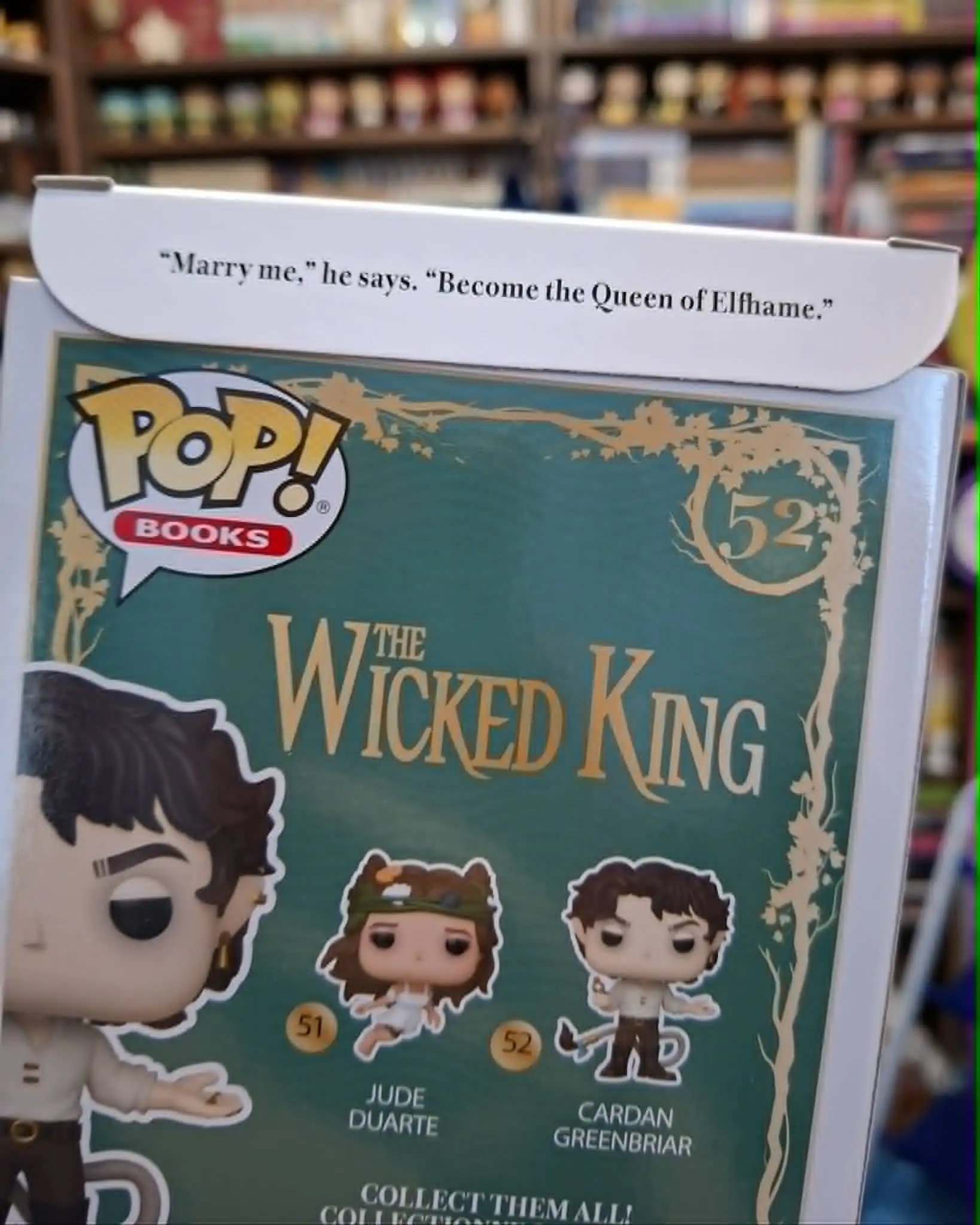 Funko POP figura The Folk of the Air The Wicked King Cardan Greenbriar termékfotó
