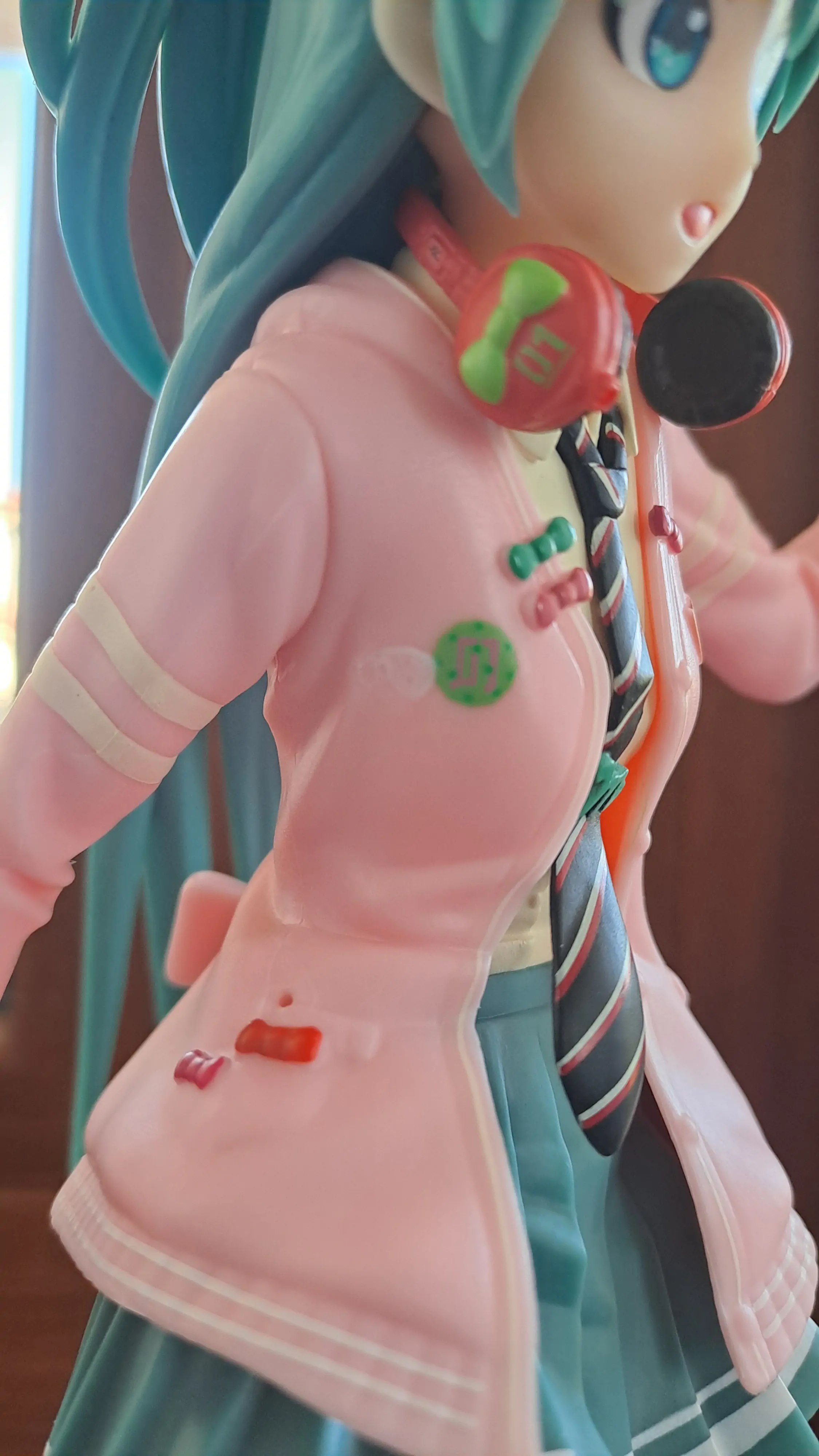 Hatsune Miku Project DIVA Arcade SPM Hatsune Miku Ribbon Girl PVC szobor figura 24 cm termékfotó