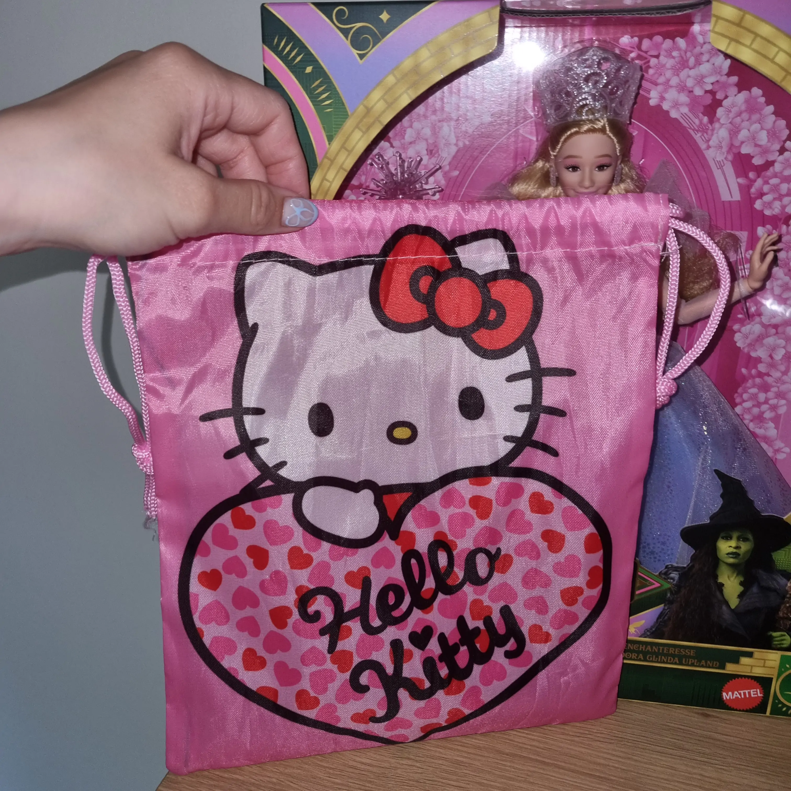 Hello Kitty Heart uzsonnás táska 26,5 cm termékfotó
