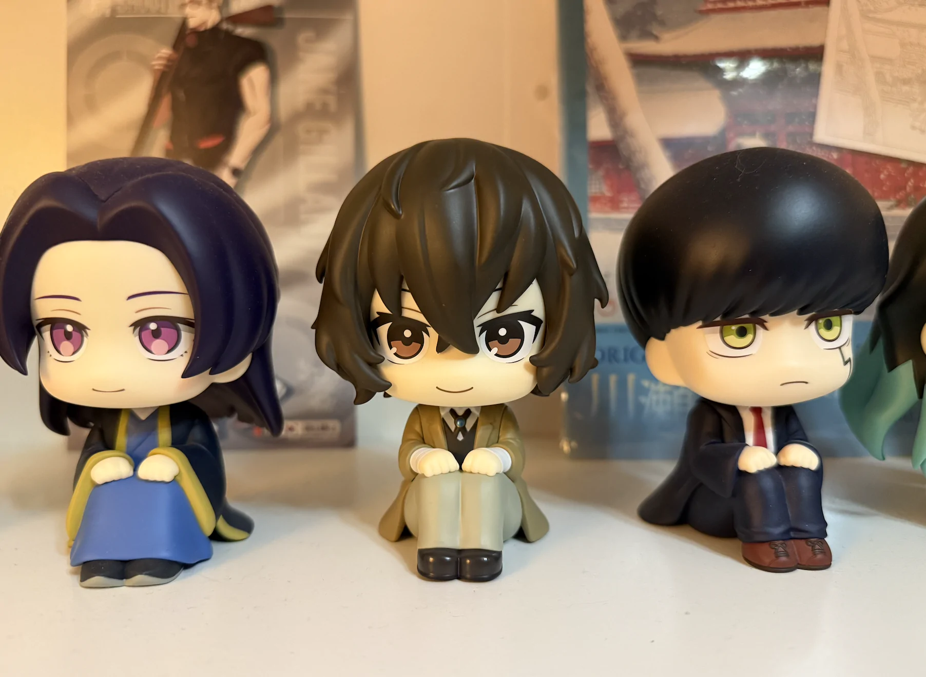 Bungo Stray Dogs Look Up Osamu Dazai PVC szobor figura 11 cm termékfotó