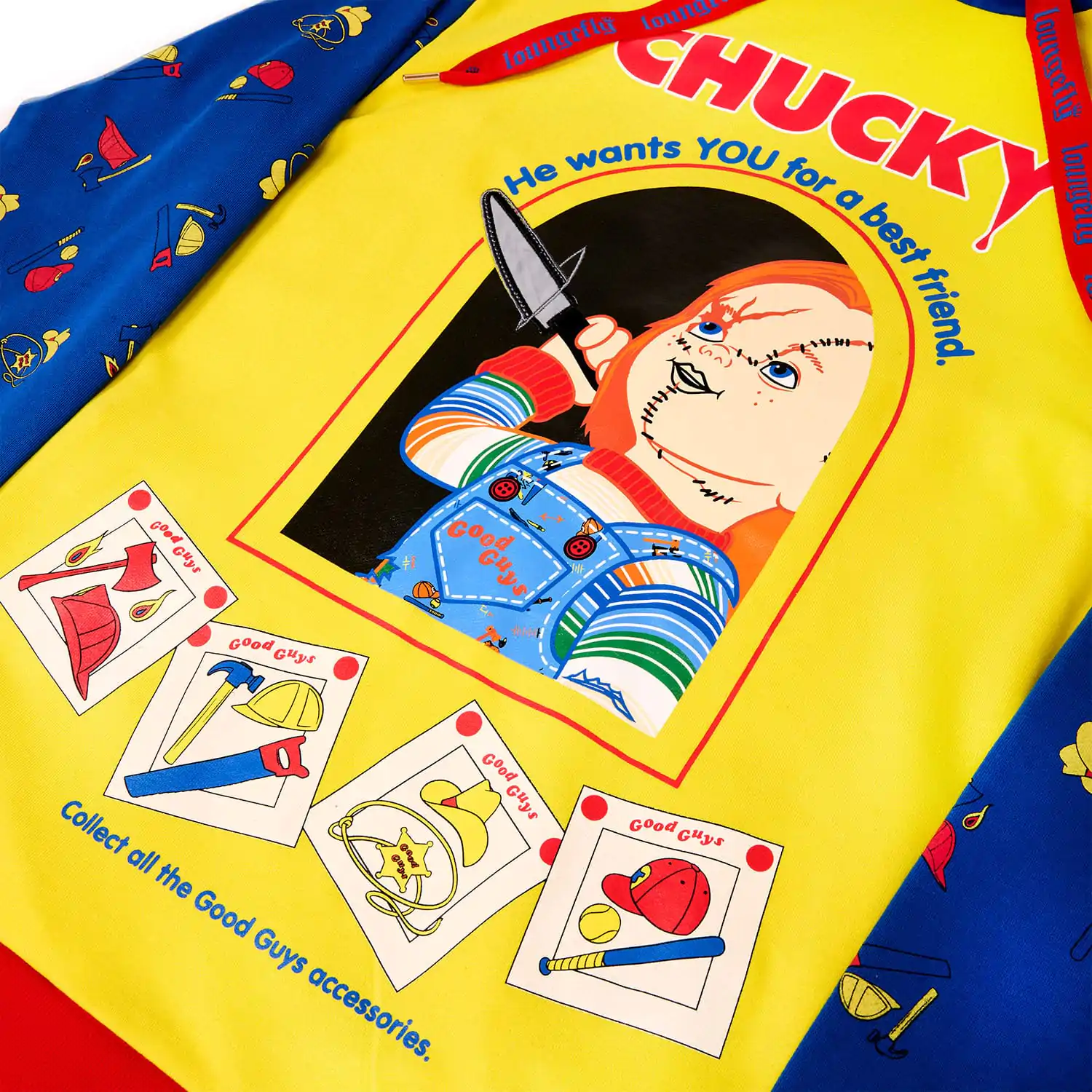 Child's Play by Loungefly hooded jacket Chucky termékfotó