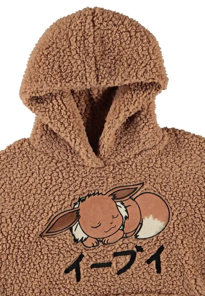 Pokémon Eevee Teddy kapucnis pulóver  termékfotó
