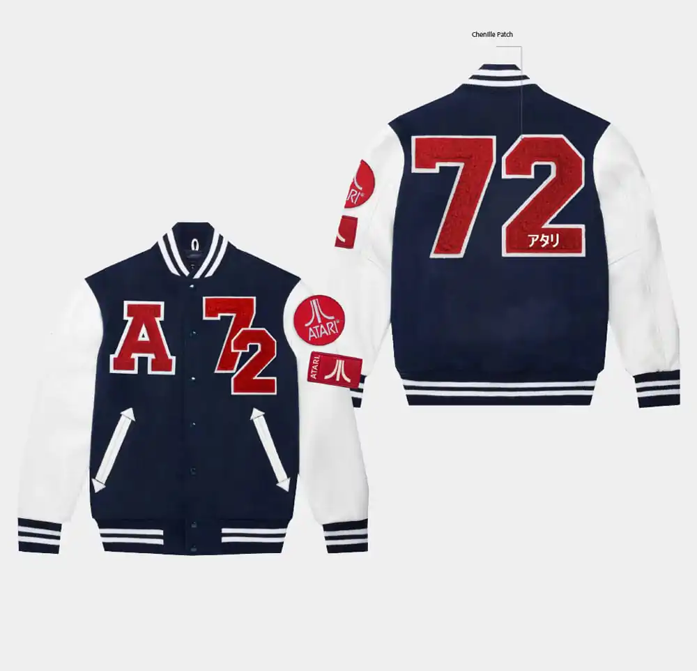 Atari College Chenille Varsity pulóver termékfotó