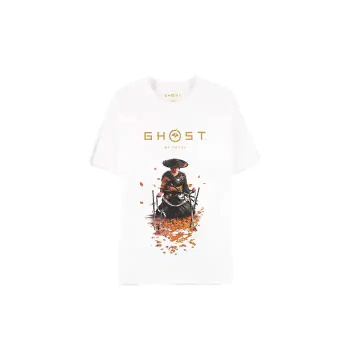 Ghost of Yotei Samurai White póló  termékfotó