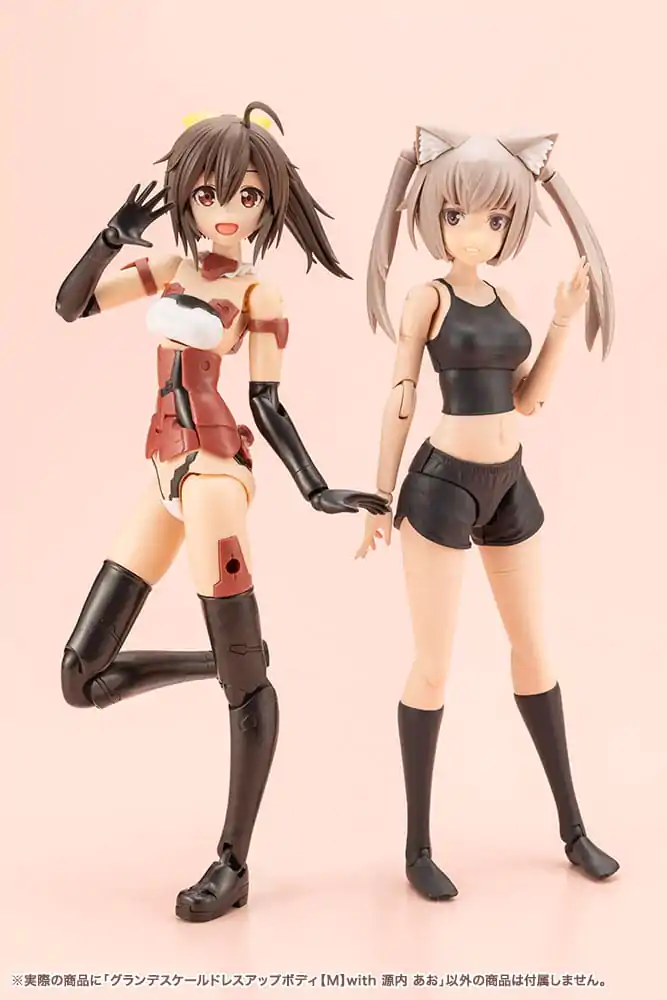 Sousai Shojo Teien Grande Scale Dress Up Body Size M with Ao Gennai akciófigura kiegészítő csomag termékfotó