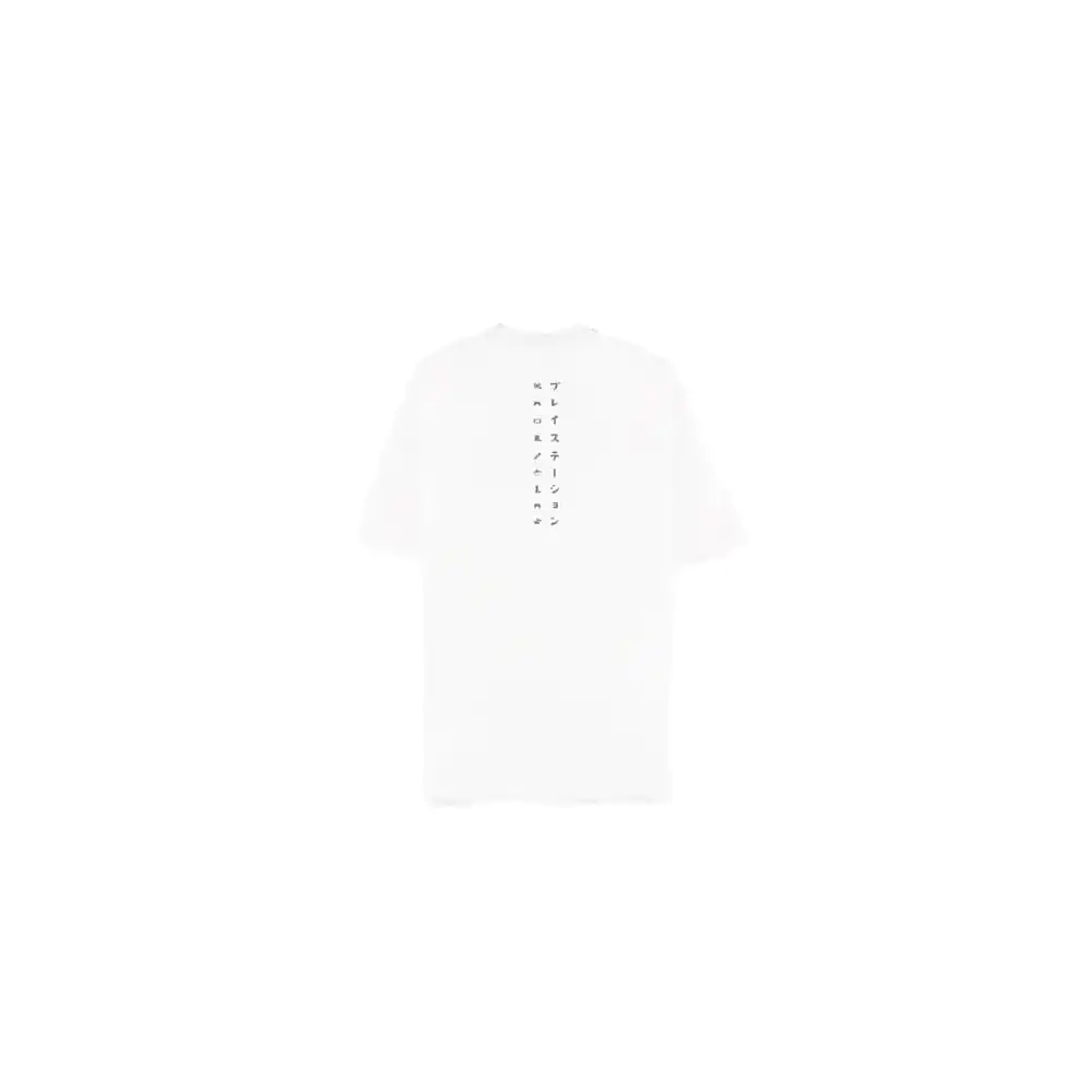 PlayStation Logo White Loose Fit póló termékfotó