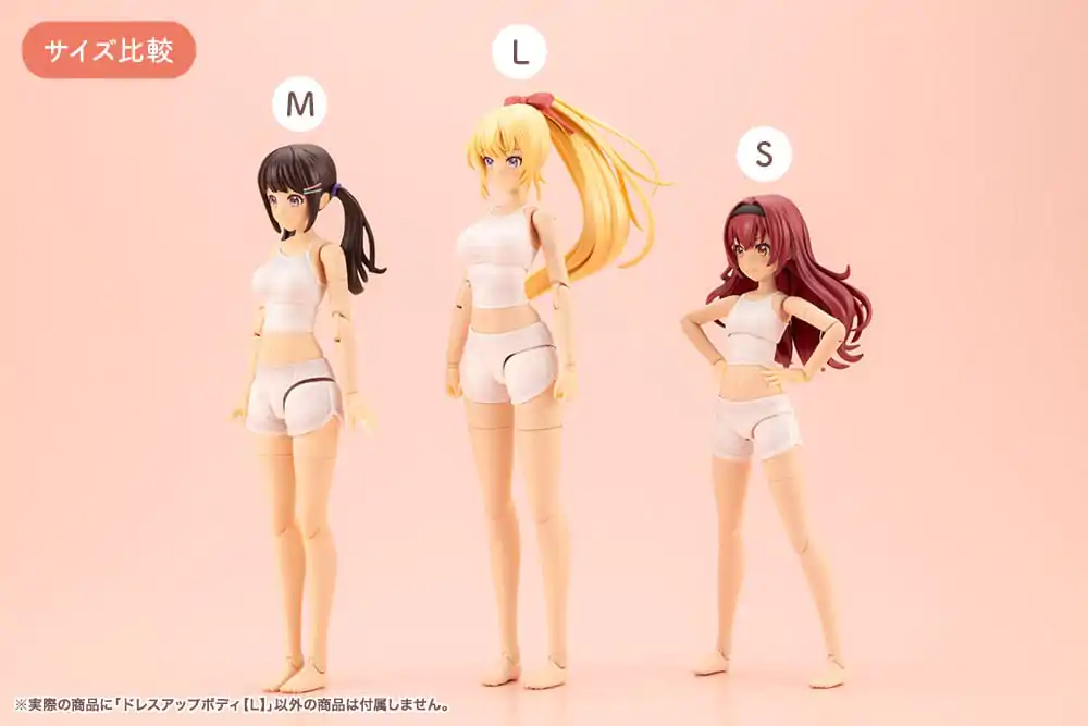 Sousai Shojo Teien Dress Up Body Size L kiegészítő csomag 1/10 akciófigurákhoz termékfotó